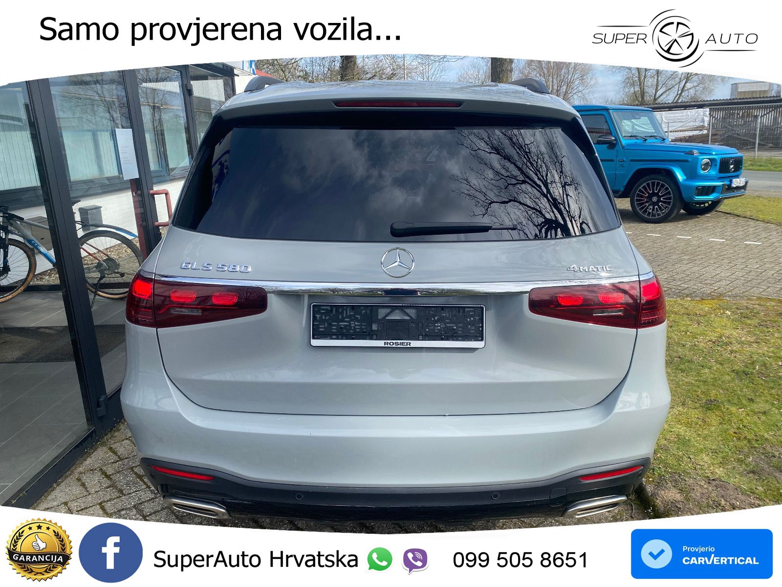 Mercedes-Benz GLS GLS 580 V8 EQ Boost 4MATIC 9G-TRONIC AMG ZRAČNI+ACC+4xGR SJED+360