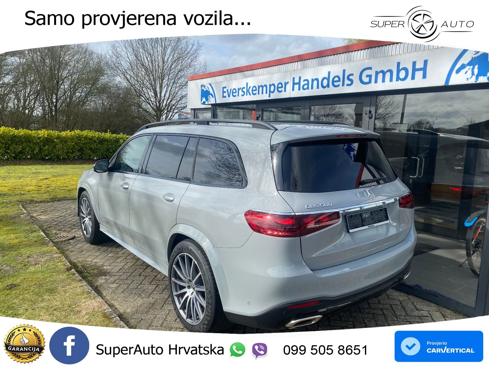 Mercedes-Benz GLS GLS 580 V8 EQ Boost 4MATIC 9G-TRONIC AMG ZRAČNI+ACC+4xGR SJED+360