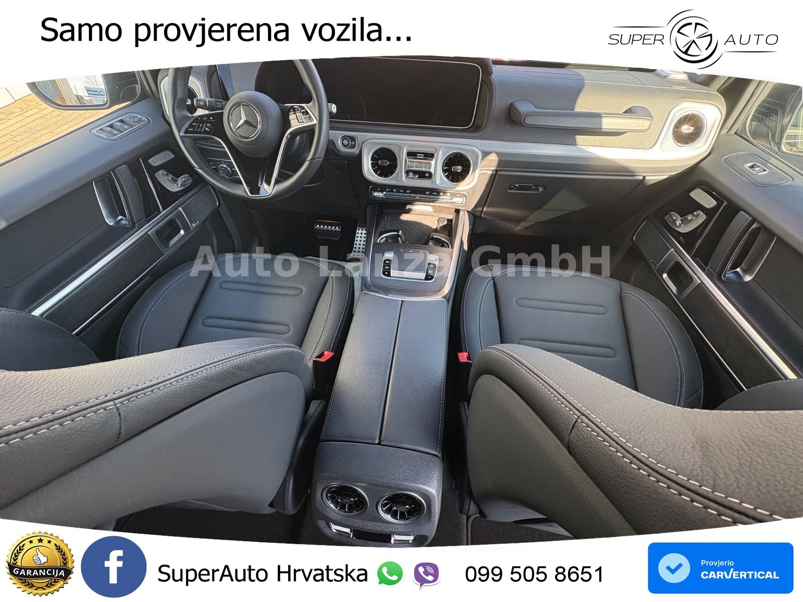 Mercedes G 450d Long (367 KS) 4MATIC 9G-TRONIC Exclusive ZRAČNI+ACC+4xGR SJED+KAM