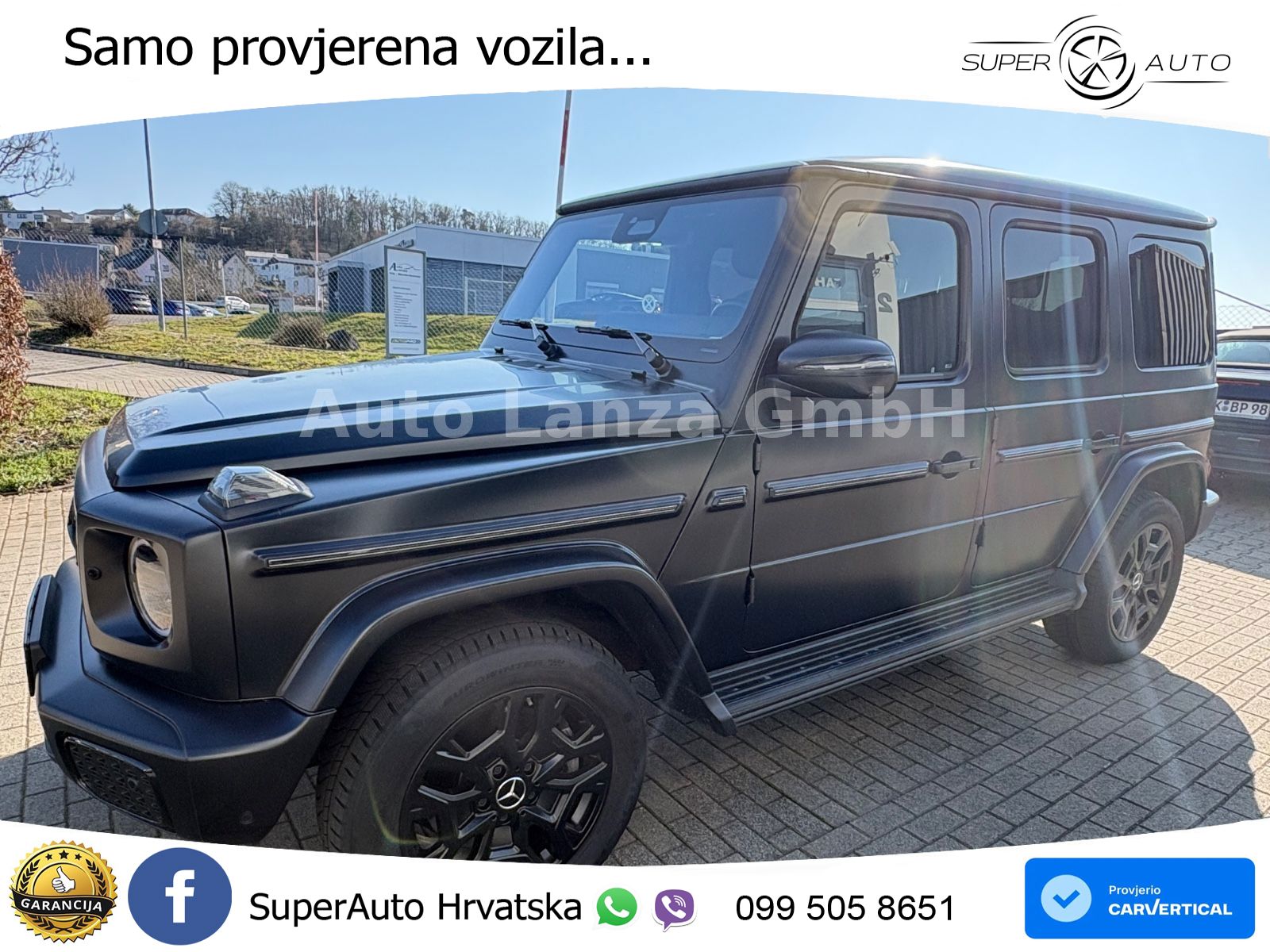Mercedes G 450d Long (367 KS) 4MATIC 9G-TRONIC Exclusive ZRAČNI+ACC+4xGR SJED+KAM