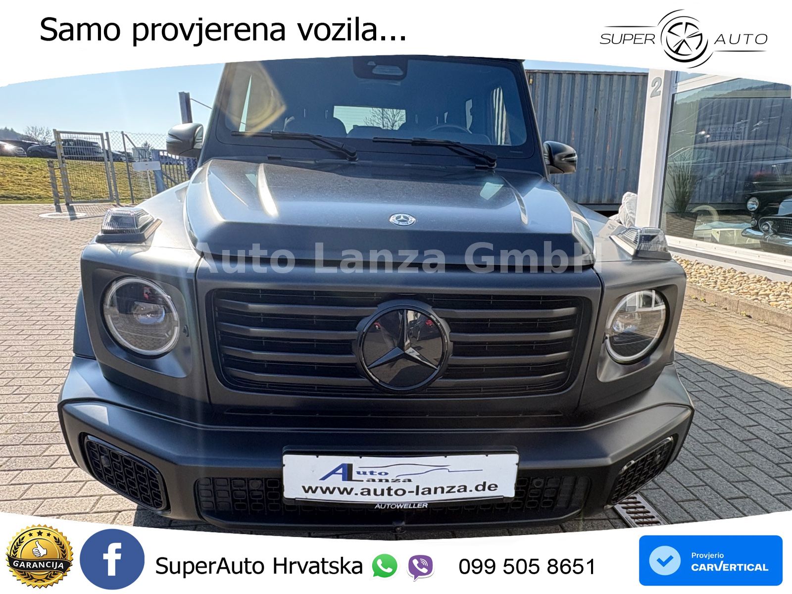 Mercedes G 450d Long (367 KS) 4MATIC 9G-TRONIC Exclusive ZRAČNI+ACC+4xGR SJED+KAM