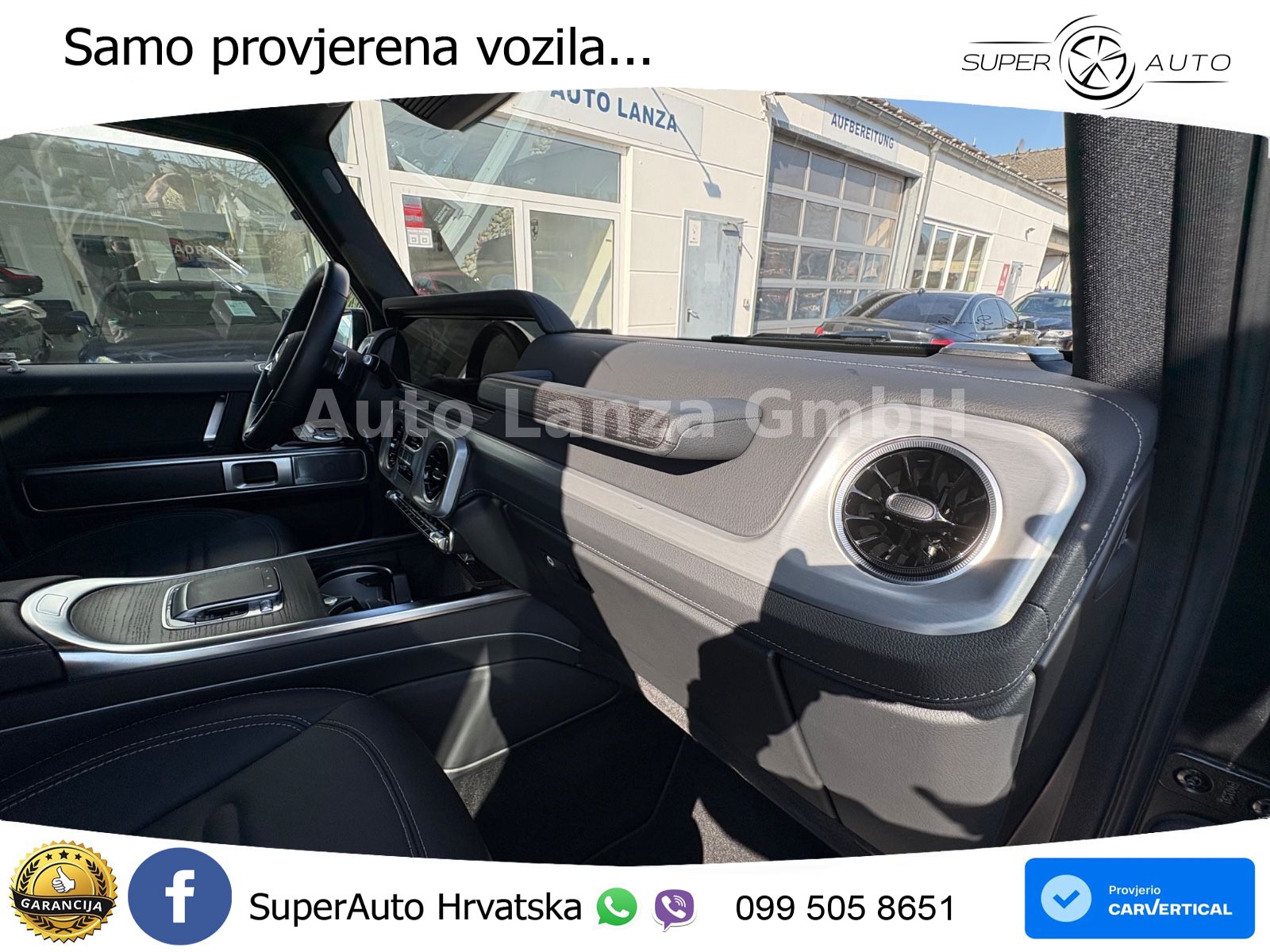 Mercedes G 450d Long (367 KS) 4MATIC 9G-TRONIC Exclusive ZRAČNI+ACC+4xGR SJED+KAM