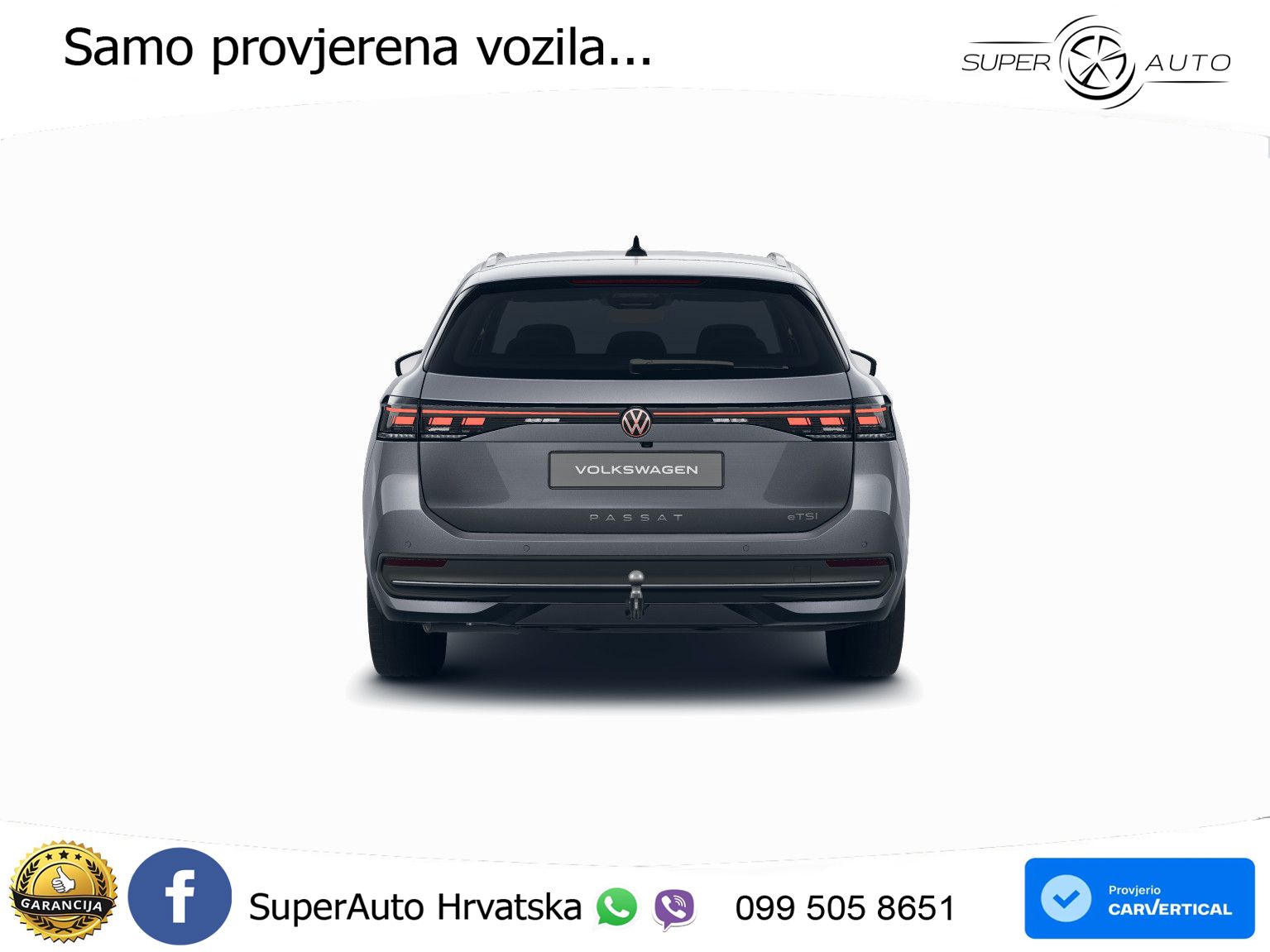 Volkswagen Passat Variant 1.5 eTSI (150 KS) DSG Business MATRIX+GR SJED+KAM