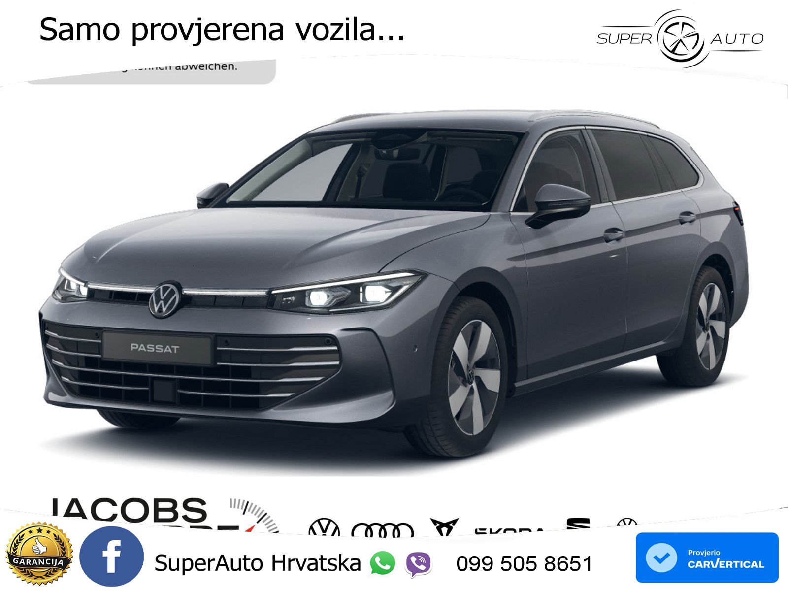 Volkswagen Passat Variant 1.5 eTSI (150 KS) DSG Business MATRIX+GR SJED+KAM