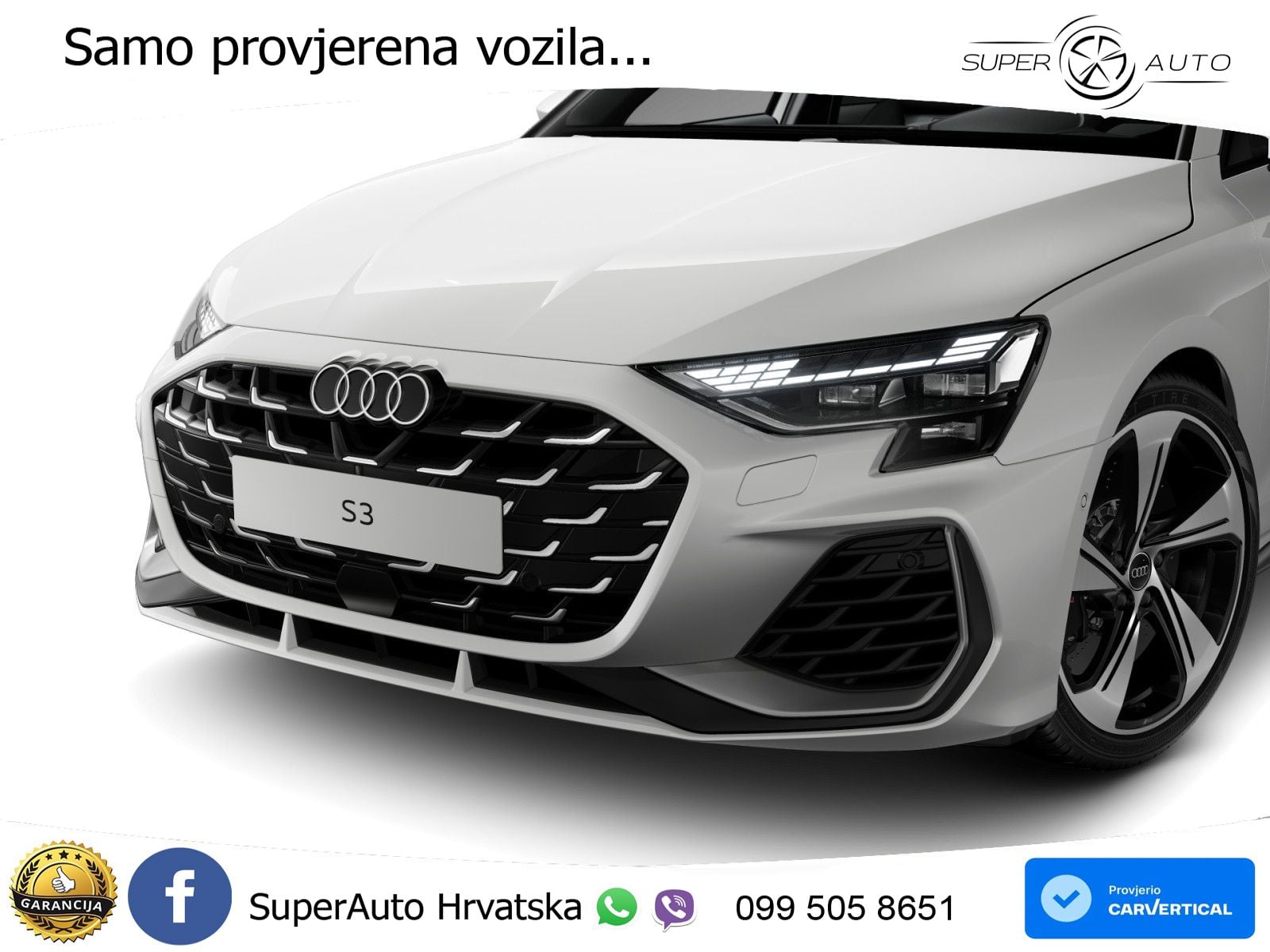 Audi S3 2.0 TFSI (333 KS) quattro S tronic