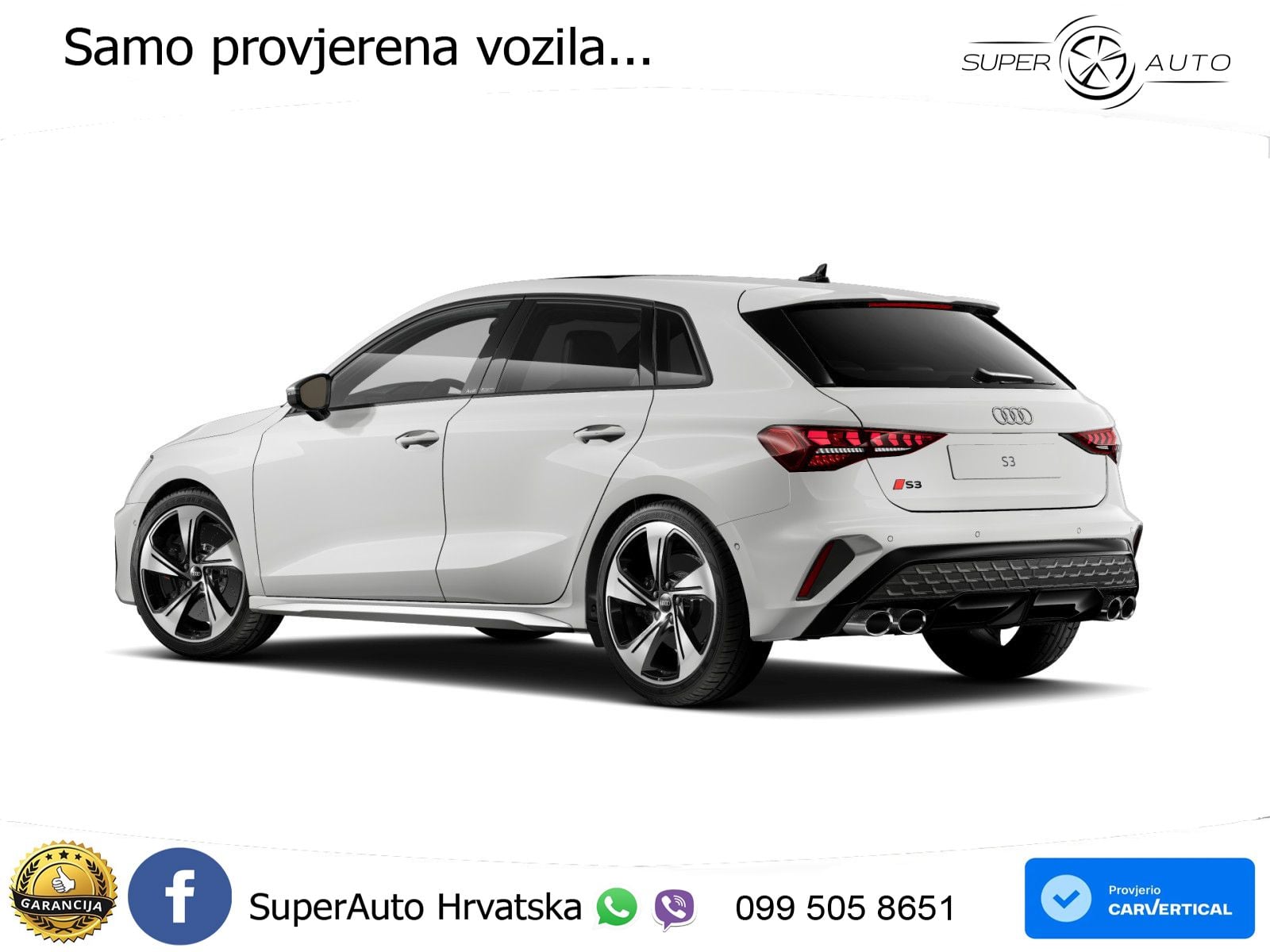 Audi S3 2.0 TFSI (333 KS) quattro S tronic