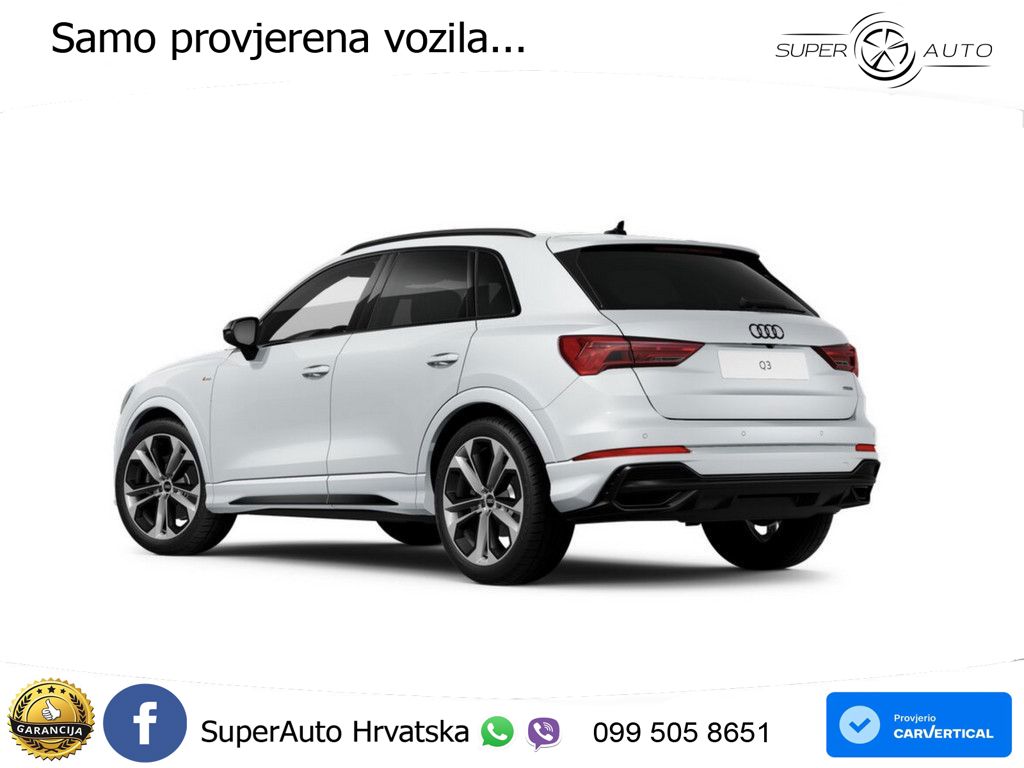 Audi Q3 40 TFSI (190 KS) quattro S tronic S line MATRIX+GR SJED+KAM