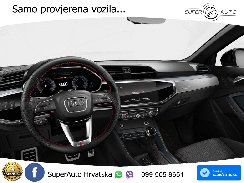 Audi Q3 40 TFSI (190 KS) quattro S tronic S line MATRIX+GR SJED+KAM