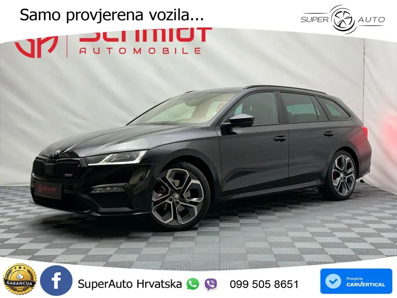 Škoda Octavia Combi RS 2.0 TDI (200 KS) DSG LED+GR SJED+ACC