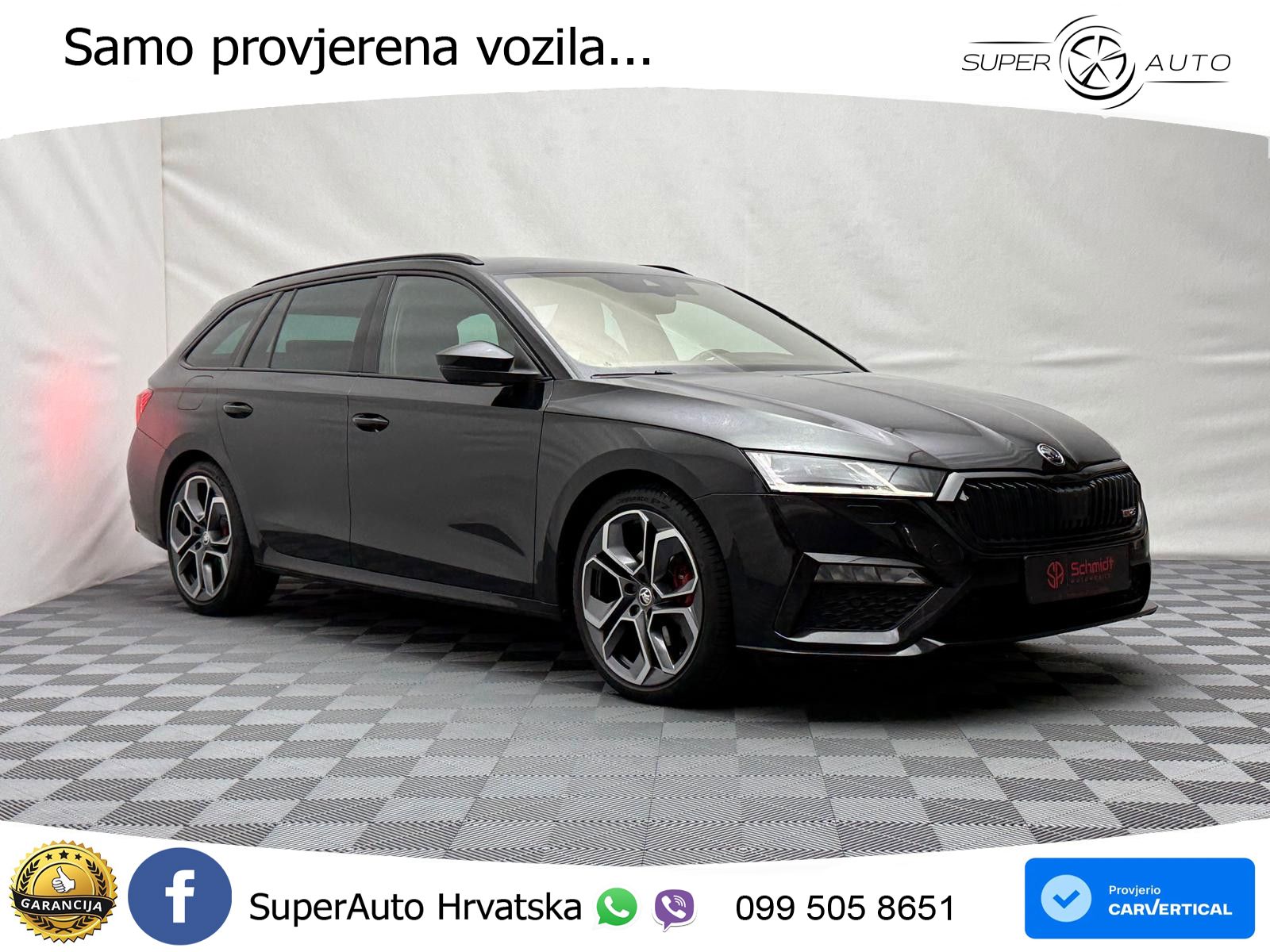 Škoda Octavia Combi RS 2.0 TDI (200 KS) DSG LED+GR SJED+ACC