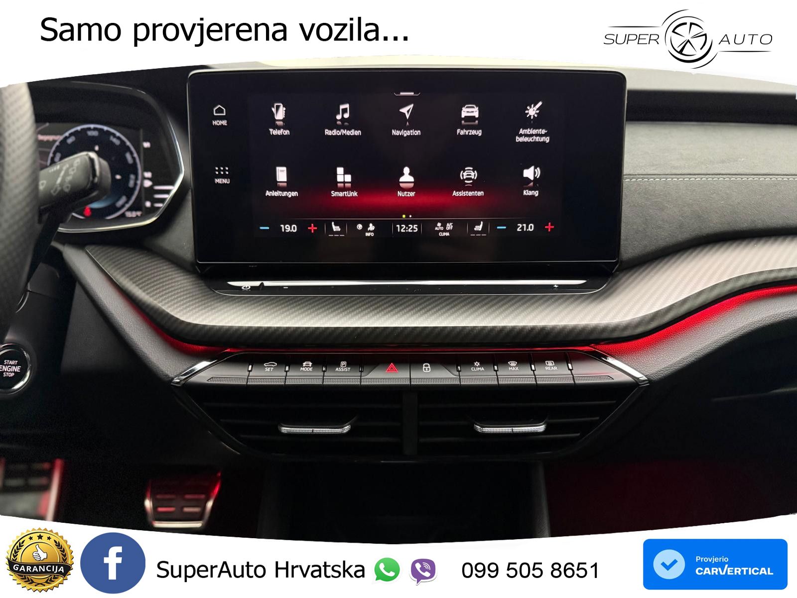 Škoda Octavia Combi RS 2.0 TDI (200 KS) DSG LED+GR SJED+ACC