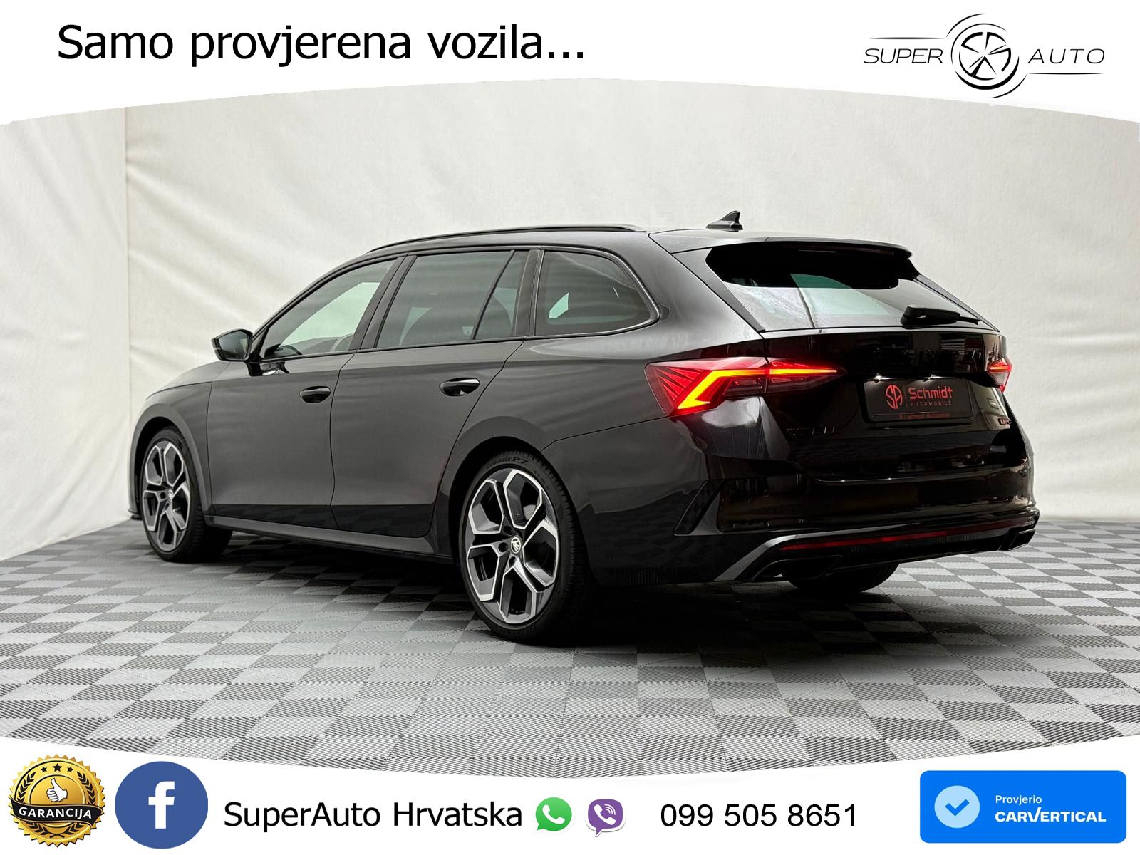 Škoda Octavia Combi RS 2.0 TDI (200 KS) DSG LED+GR SJED+ACC