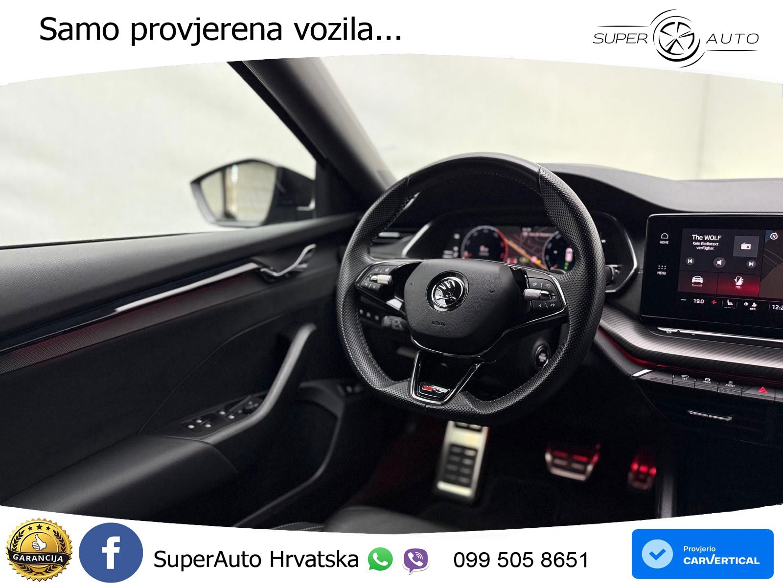Škoda Octavia Combi RS 2.0 TDI (200 KS) DSG LED+GR SJED+ACC