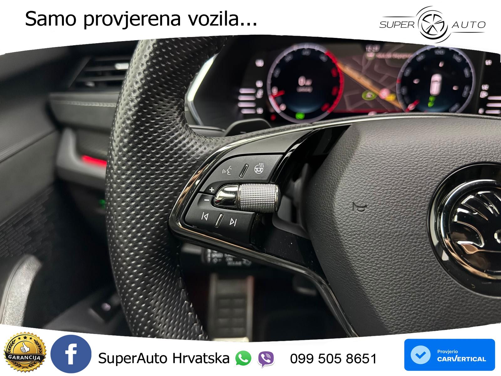 Škoda Octavia Combi RS 2.0 TDI (200 KS) DSG LED+GR SJED+ACC