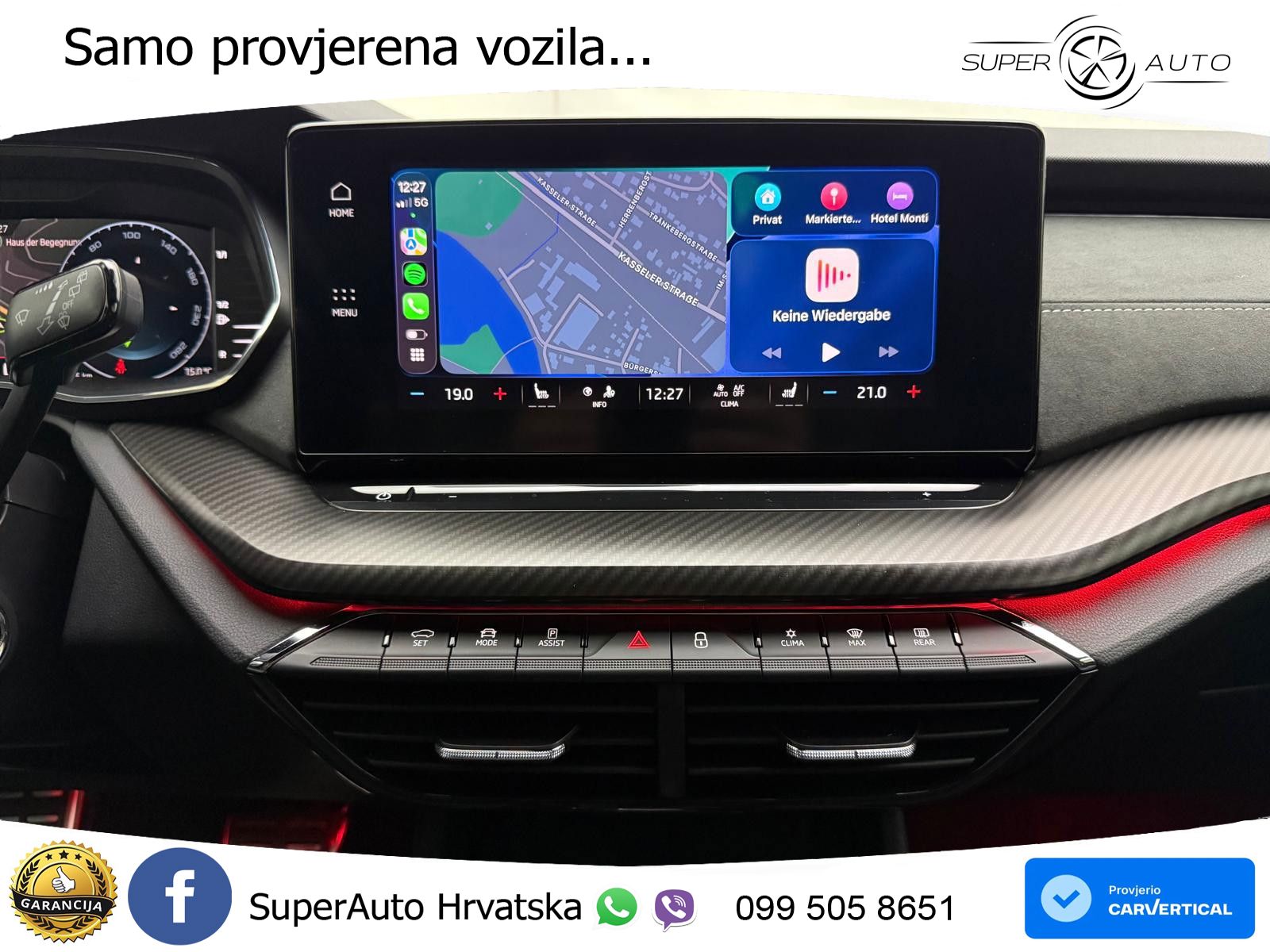 Škoda Octavia Combi RS 2.0 TDI (200 KS) DSG LED+GR SJED+ACC