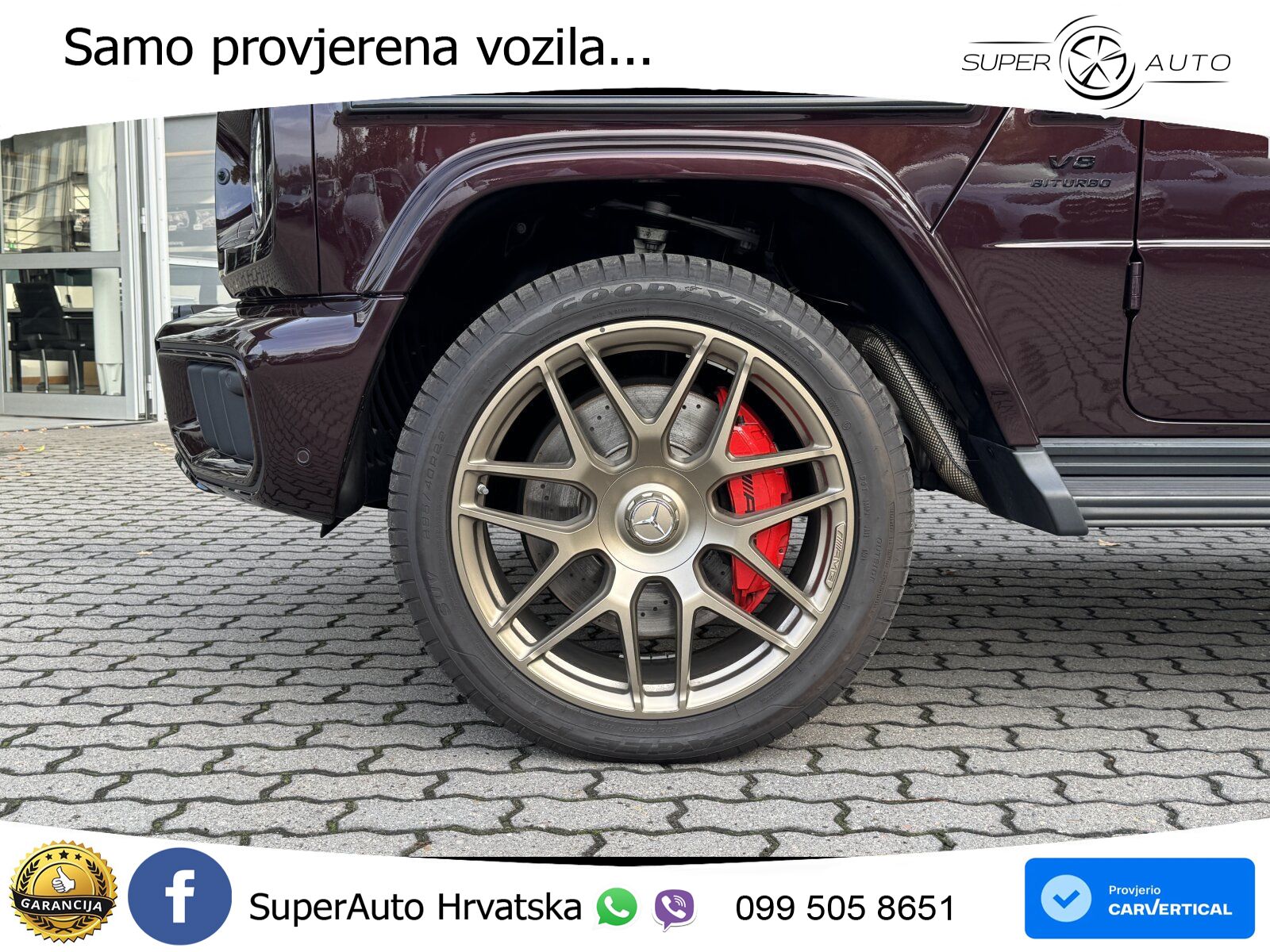 Mercedes AMG G 63 Long V8 (585 KS) 4MATIC 9G-TRONIC AMG SPEEDSHIFT TCT Superior LED+GR SJED+ACC