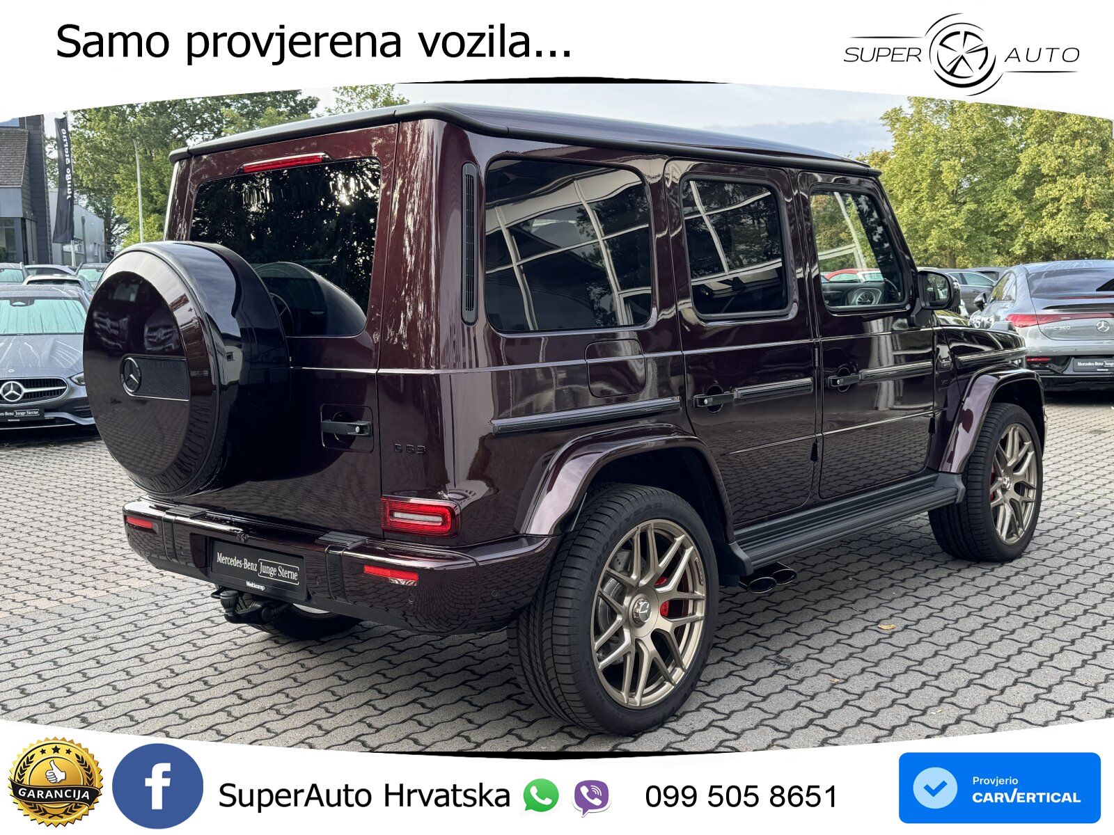 Mercedes AMG G 63 Long V8 (585 KS) 4MATIC 9G-TRONIC AMG SPEEDSHIFT TCT Superior LED+GR SJED+ACC