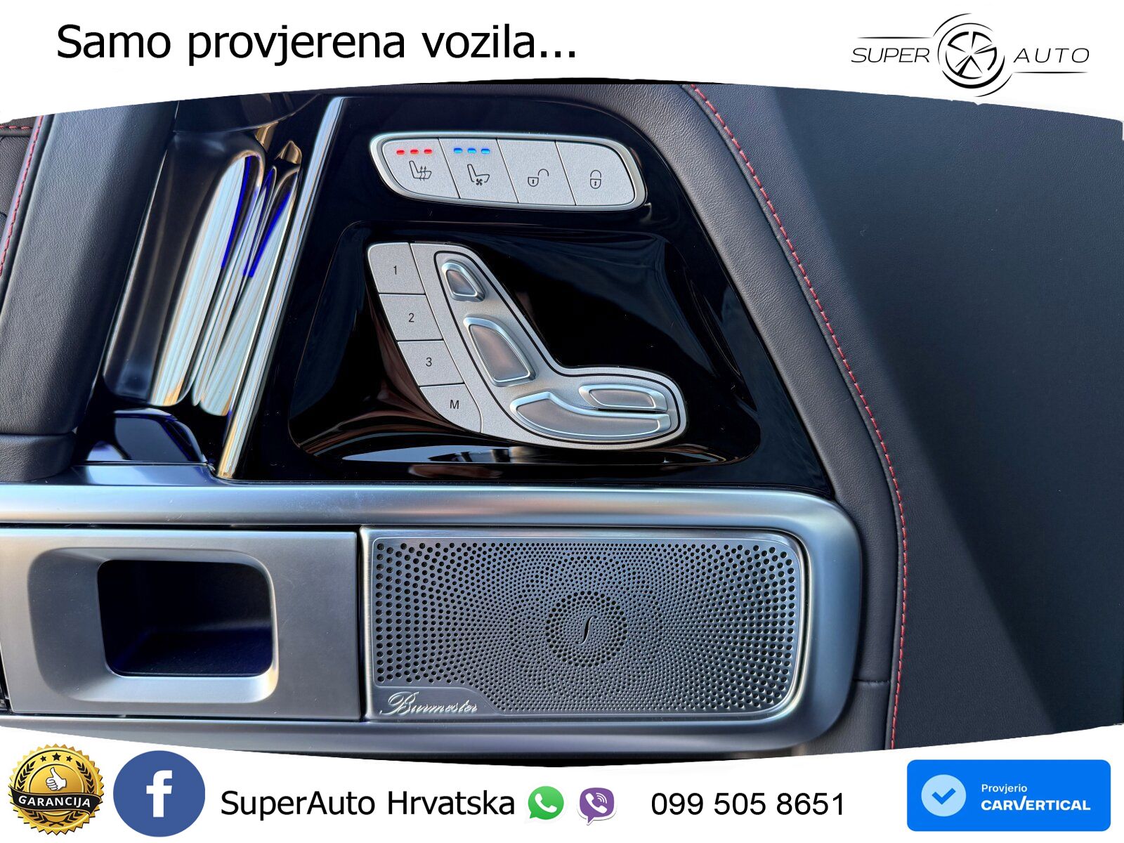 Mercedes AMG G 63 Long V8 (585 KS) 4MATIC 9G-TRONIC AMG SPEEDSHIFT TCT Superior LED+GR SJED+ACC