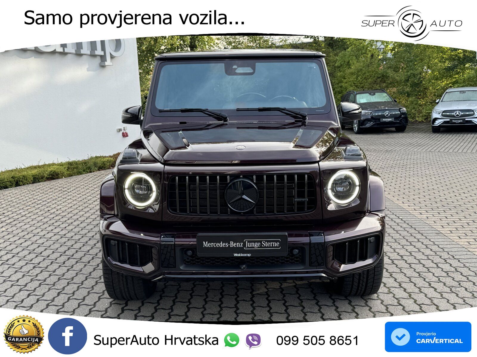 Mercedes AMG G 63 Long V8 (585 KS) 4MATIC 9G-TRONIC AMG SPEEDSHIFT TCT Superior LED+GR SJED+ACC