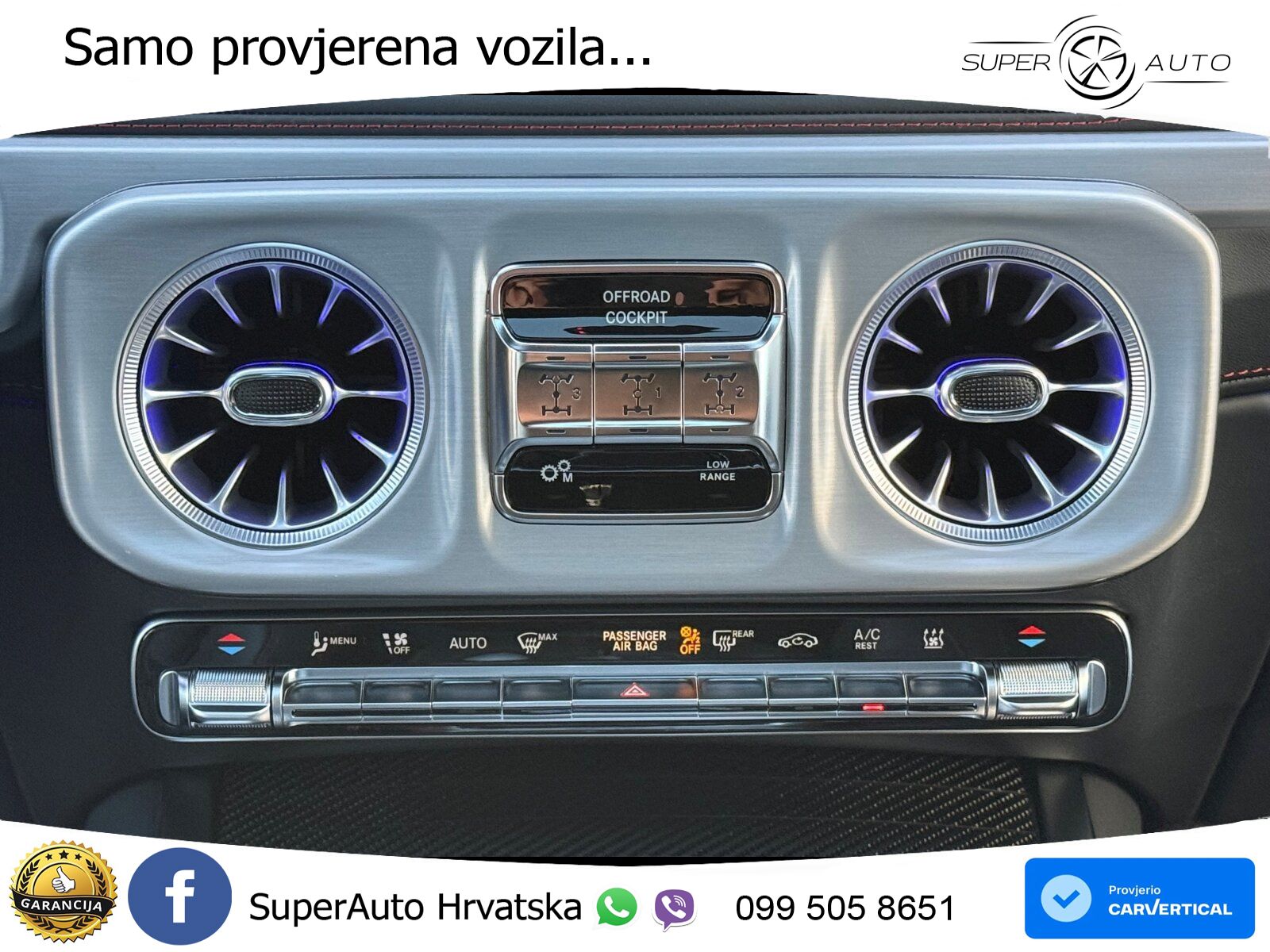 Mercedes AMG G 63 Long V8 (585 KS) 4MATIC 9G-TRONIC AMG SPEEDSHIFT TCT Superior LED+GR SJED+ACC