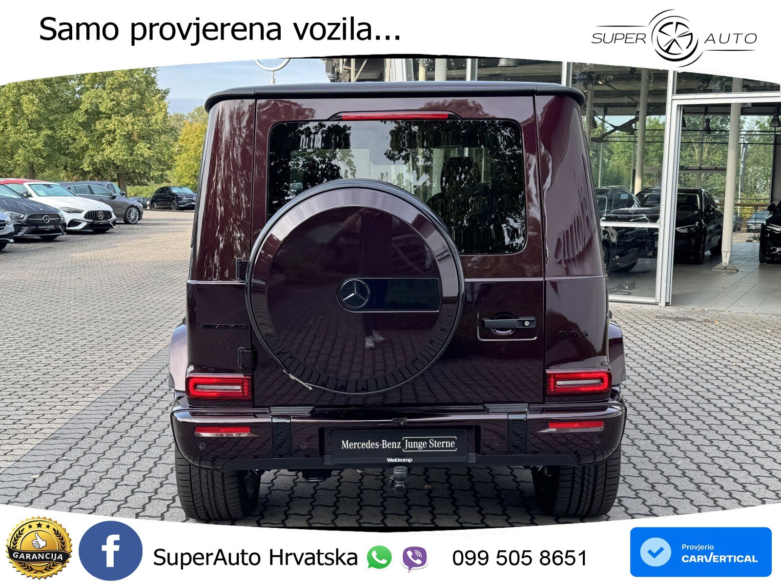Mercedes AMG G 63 Long V8 (585 KS) 4MATIC 9G-TRONIC AMG SPEEDSHIFT TCT Superior LED+GR SJED+ACC