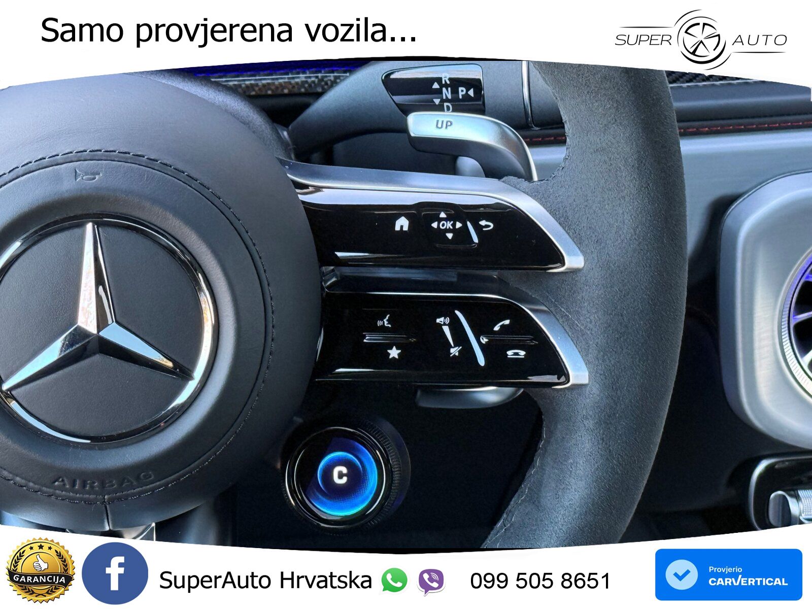 Mercedes AMG G 63 Long V8 (585 KS) 4MATIC 9G-TRONIC AMG SPEEDSHIFT TCT Superior LED+GR SJED+ACC