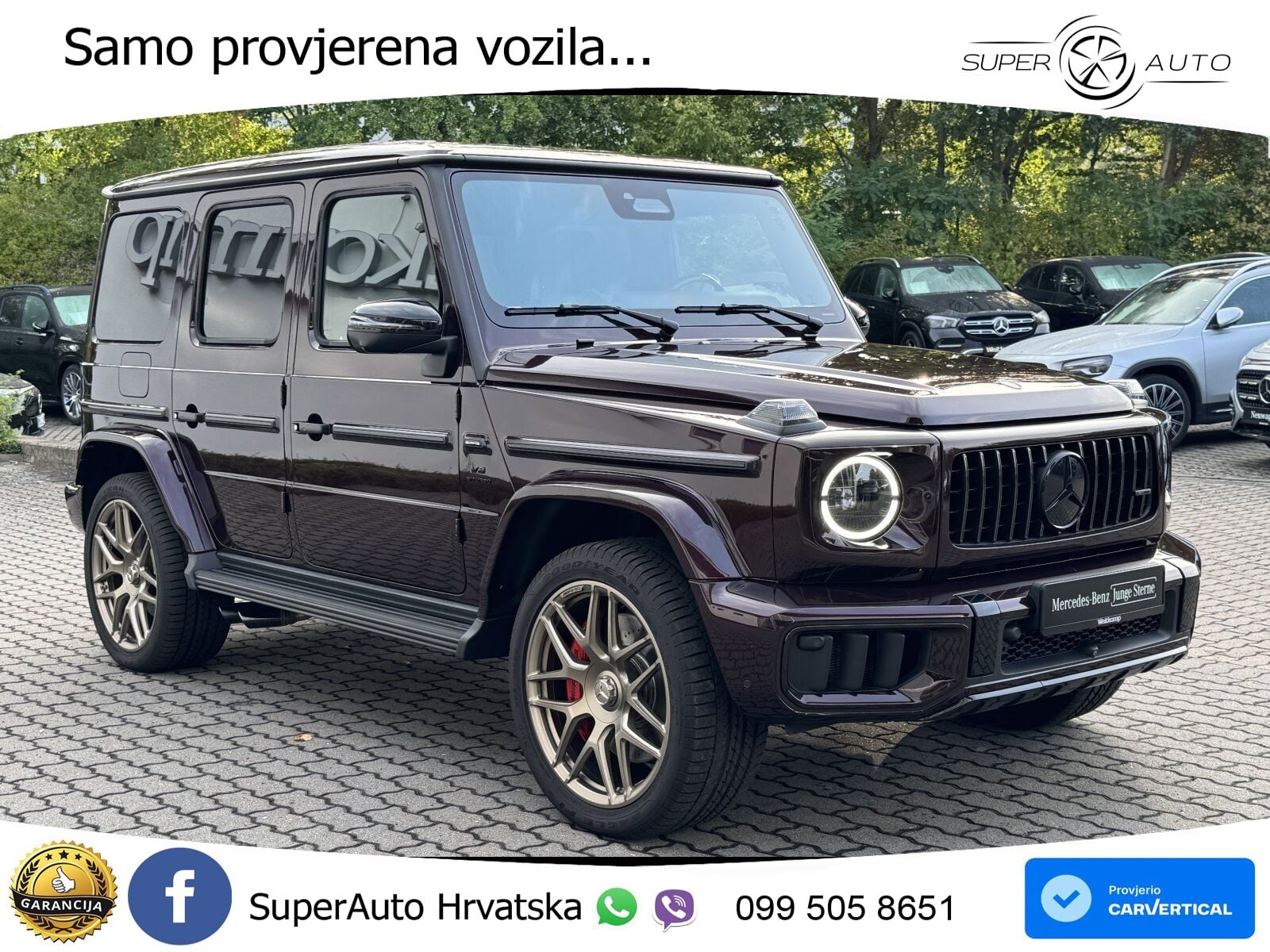 Mercedes AMG G 63 Long V8 (585 KS) 4MATIC 9G-TRONIC AMG SPEEDSHIFT TCT Superior LED+GR SJED+ACC