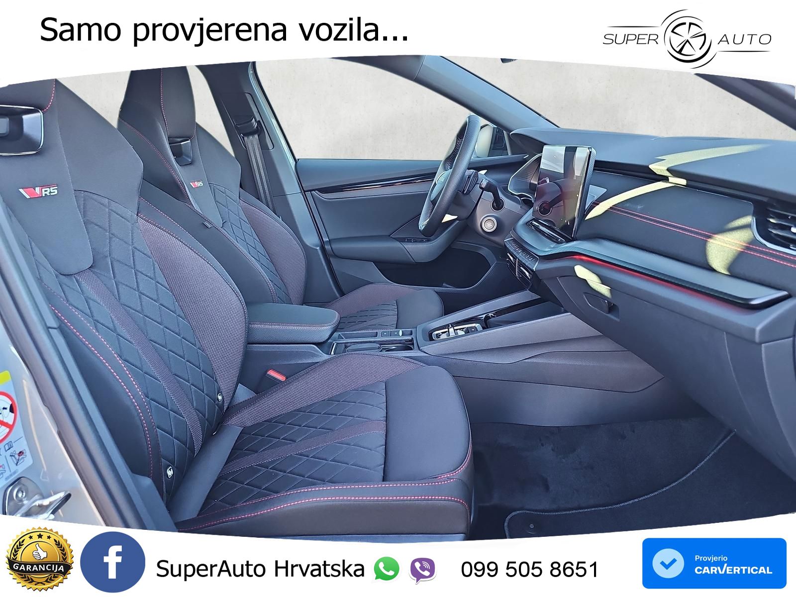 Škoda Octavia Combi RS 2.0 TSI (265 KS) DSG MATRIX+GR SJED+KAM