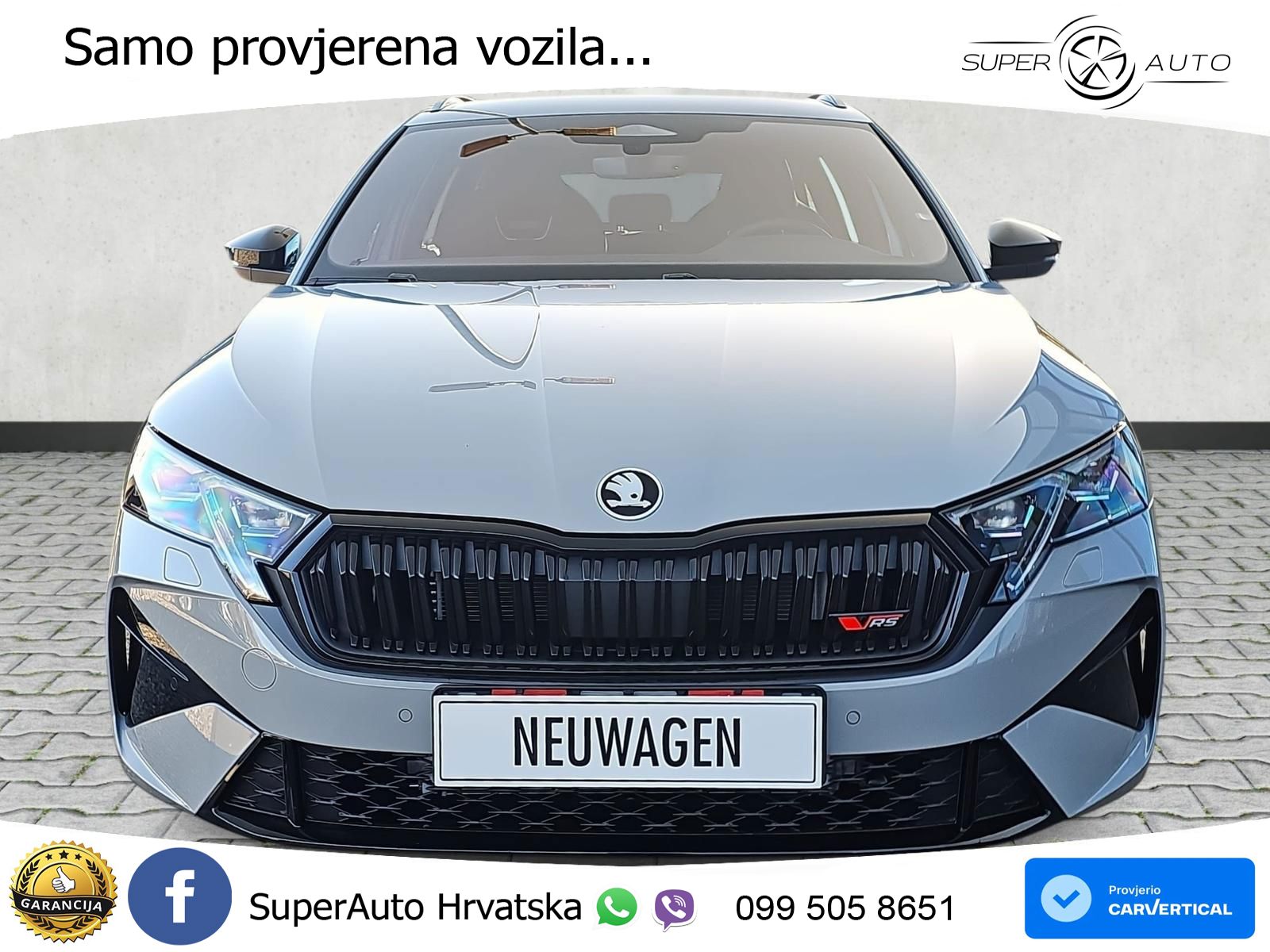 Škoda Octavia Combi RS 2.0 TSI (265 KS) DSG MATRIX+GR SJED+KAM