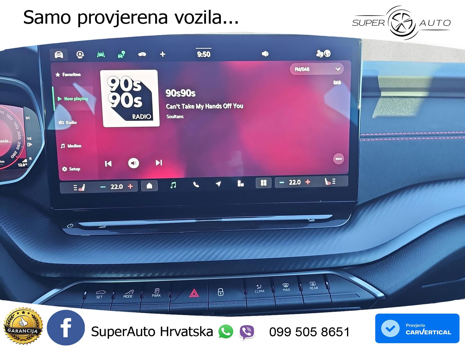 Škoda Octavia Combi RS 2.0 TSI (265 KS) DSG MATRIX+GR SJED+KAM