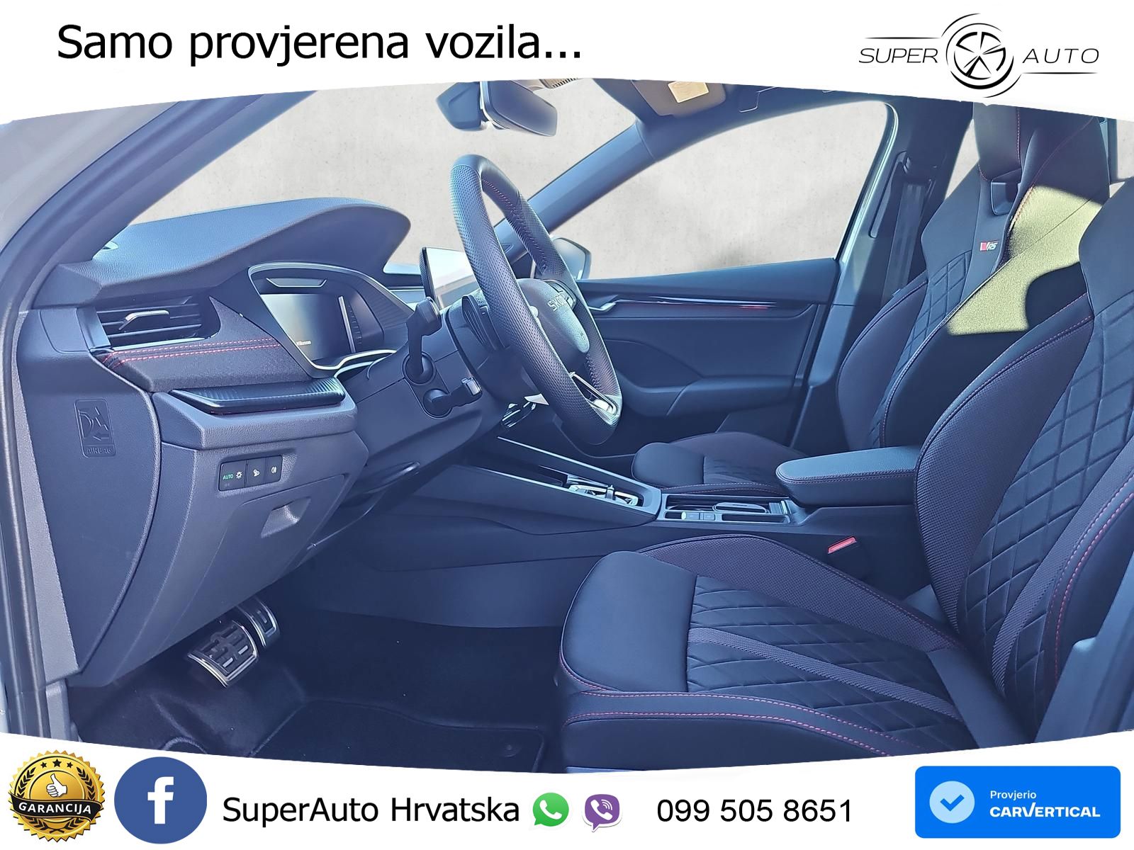 Škoda Octavia Combi RS 2.0 TSI (265 KS) DSG MATRIX+GR SJED+KAM