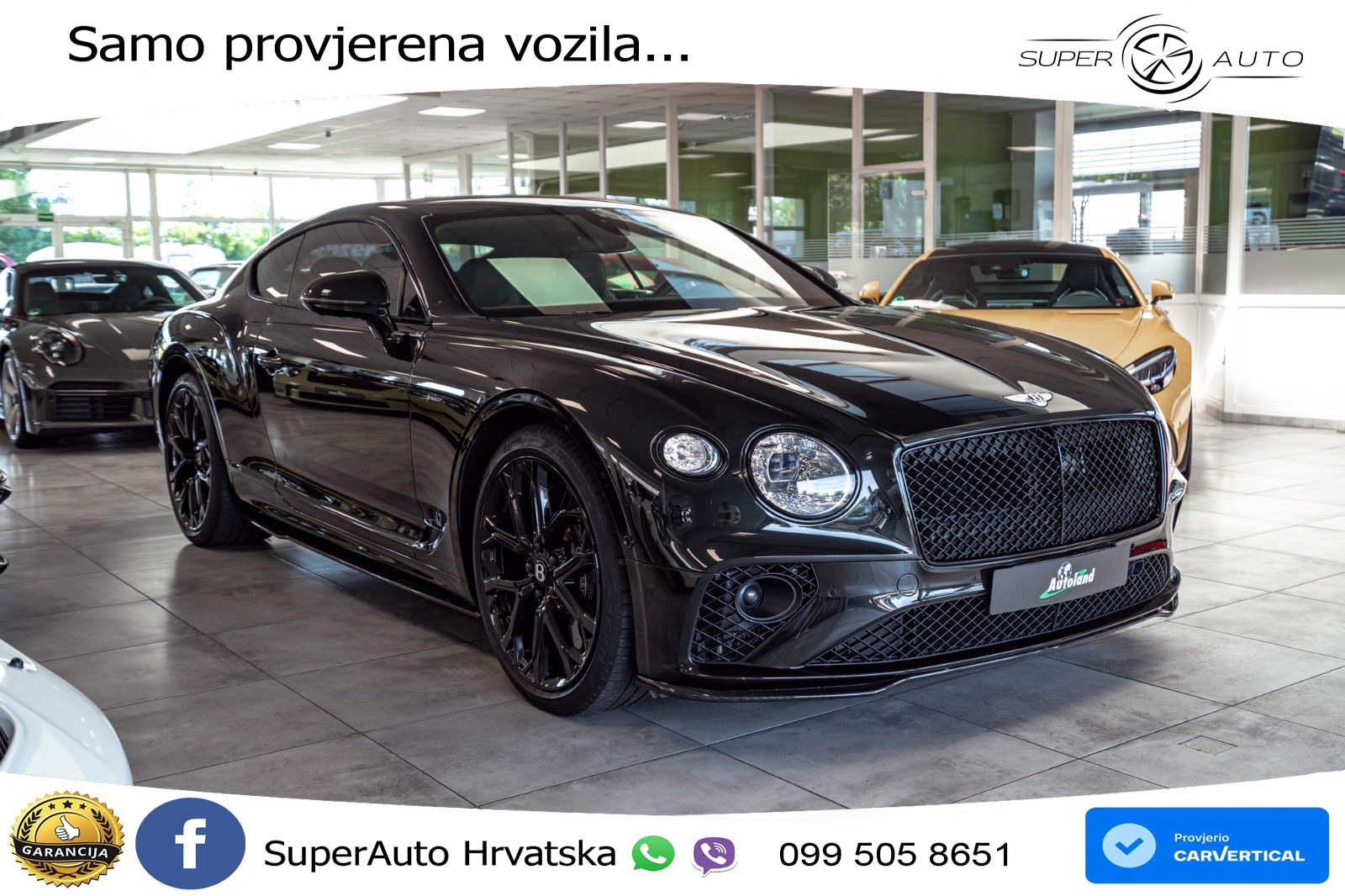 Bentley Continental GT III Speed 6.0 TSI W12 (659 KS) AWD DCT LED+GR SJED+ACC