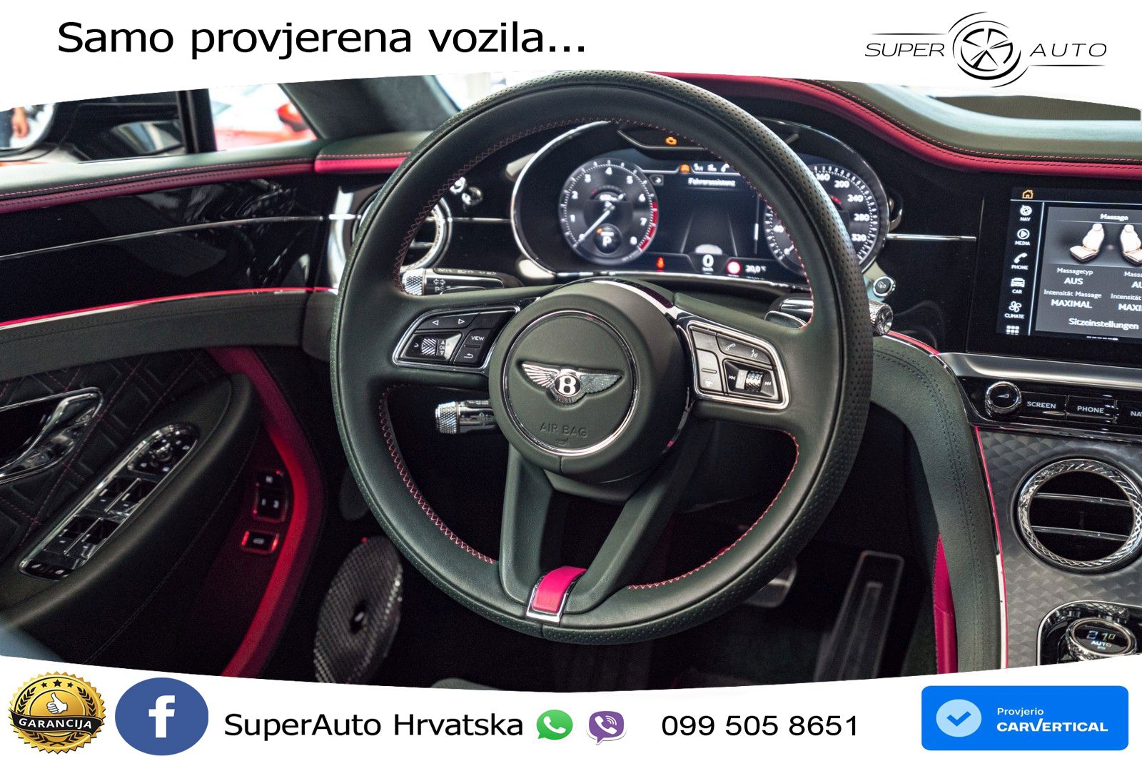 Bentley Continental GT III Speed 6.0 TSI W12 (659 KS) AWD DCT LED+GR SJED+ACC