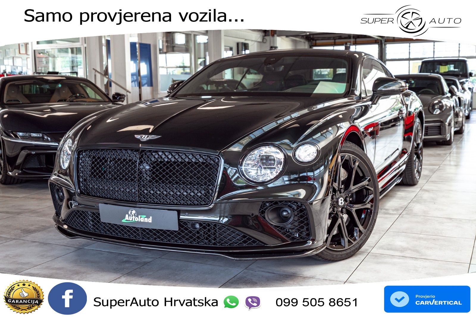 Bentley Continental GT III Speed 6.0 TSI W12 (659 KS) AWD DCT LED+GR SJED+ACC