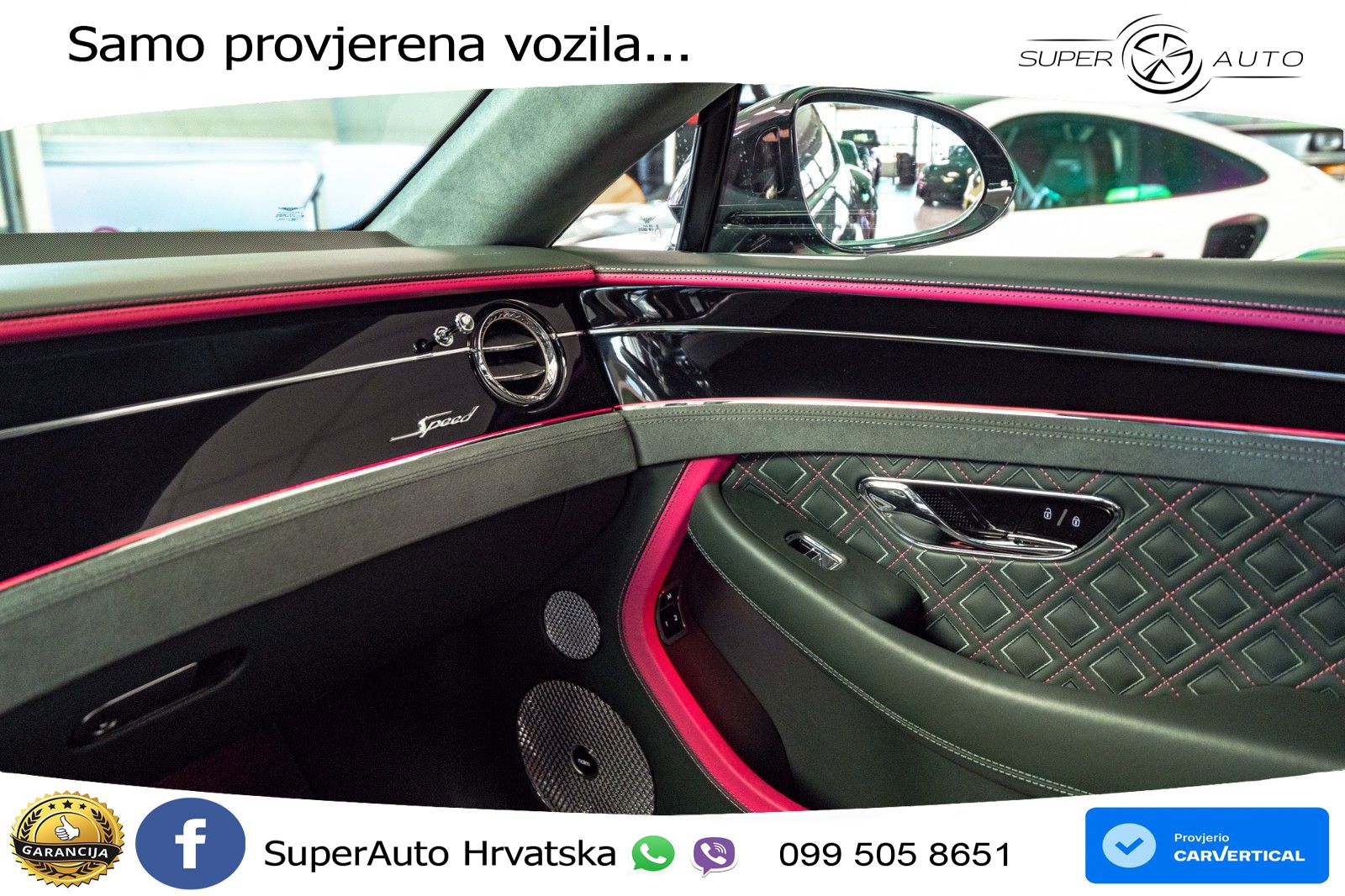 Bentley Continental GT III Speed 6.0 TSI W12 (659 KS) AWD DCT LED+GR SJED+ACC