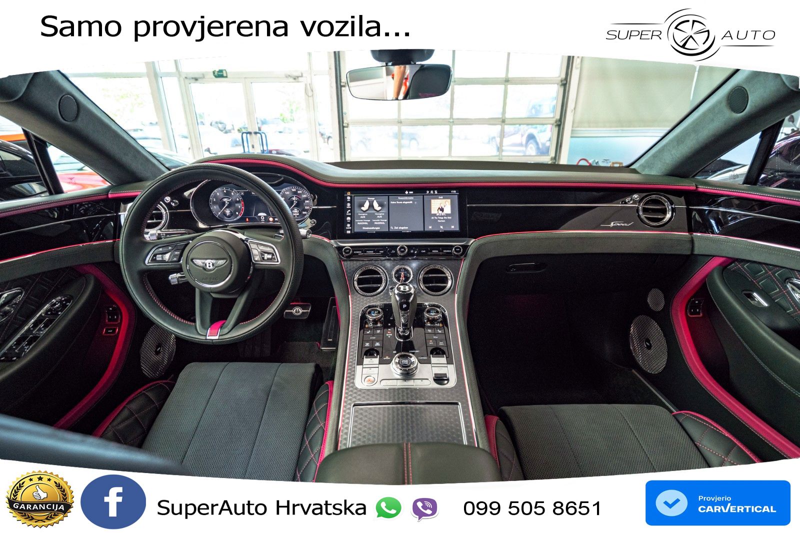 Bentley Continental GT III Speed 6.0 TSI W12 (659 KS) AWD DCT LED+GR SJED+ACC