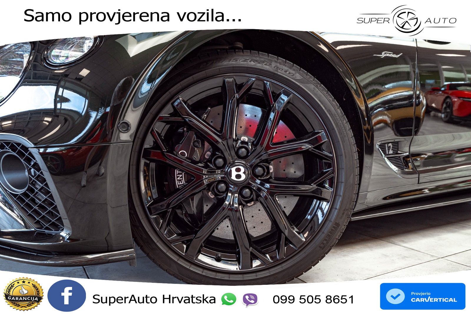 Bentley Continental GT III Speed 6.0 TSI W12 (659 KS) AWD DCT LED+GR SJED+ACC