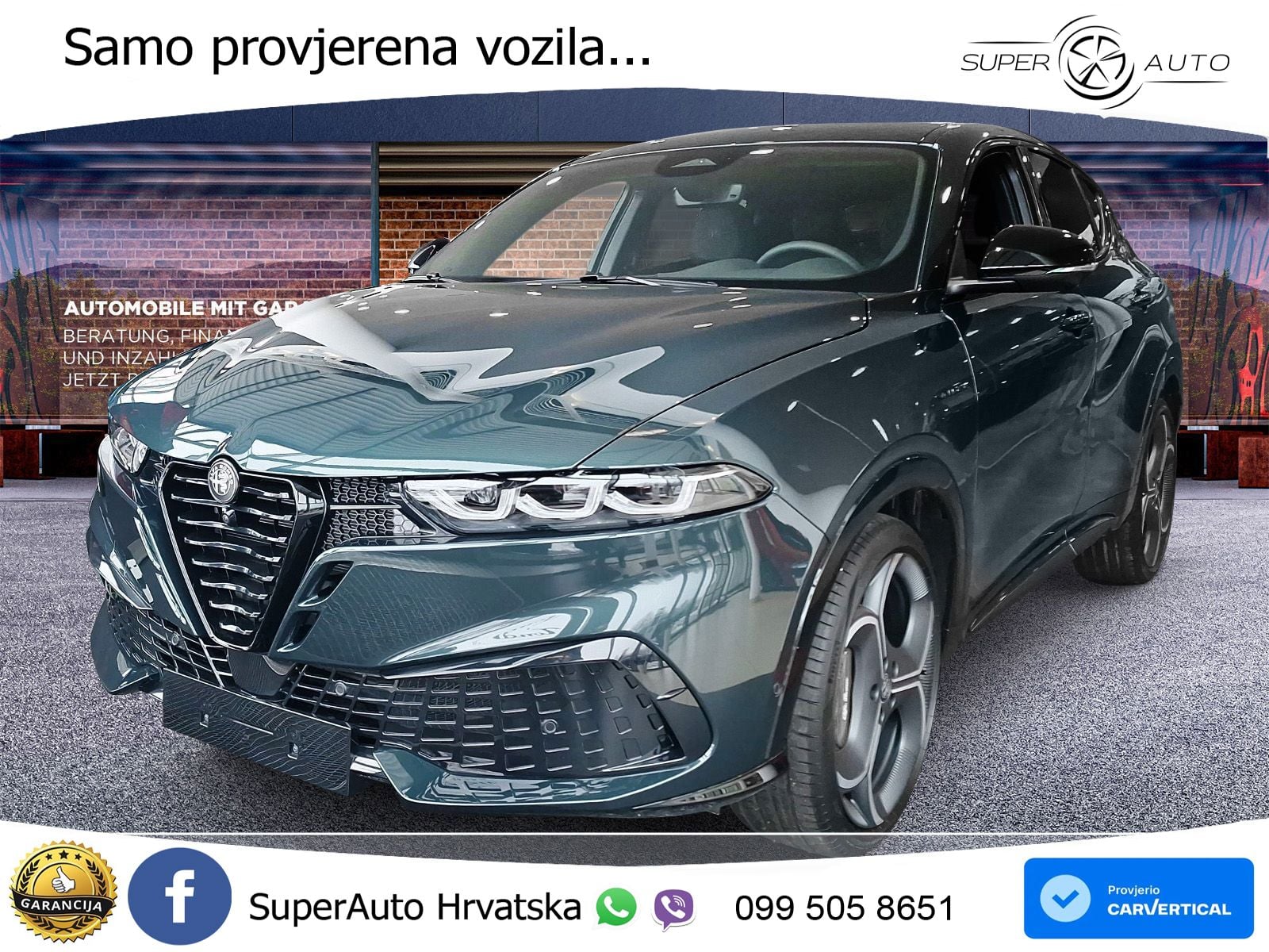 Alfa Romeo Tonale 1.5 VGT (174 KS) Hybrid TCT LED+ACC