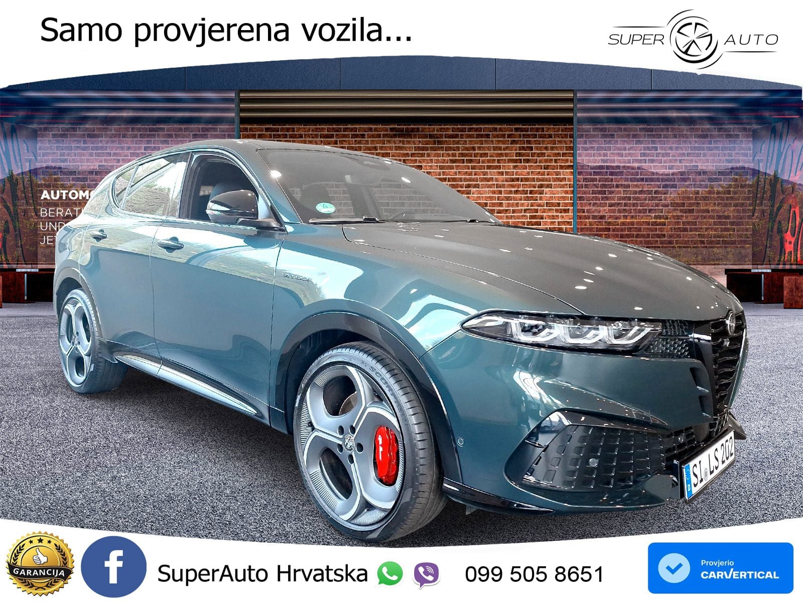 Alfa Romeo Tonale 1.5 VGT (174 KS) Hybrid TCT LED+ACC