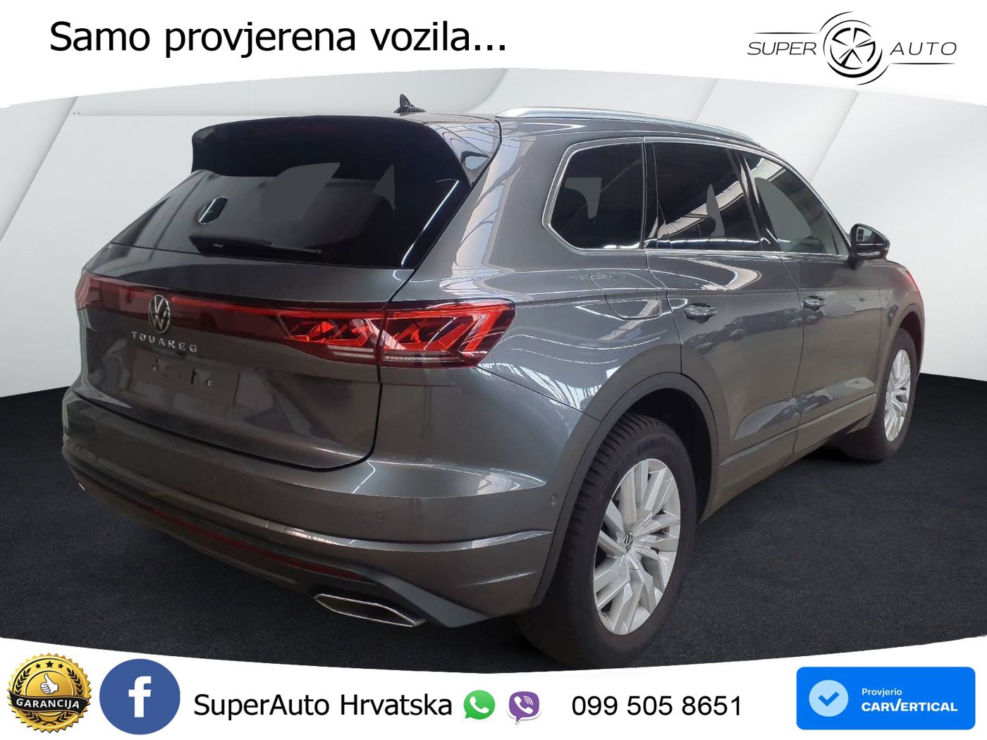 Volkswagen Touareg 3.0 V6 TDI (231 KS) 4MOTION Tiptronic ZRAČNI+ACC+GR SJED+KAM