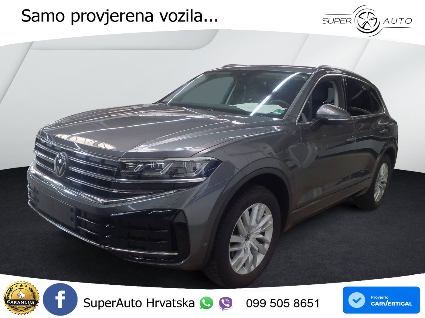 Volkswagen Touareg 3.0 V6 TDI (231 KS) 4MOTION Tiptronic ZRAČNI+ACC+GR SJED+KAM