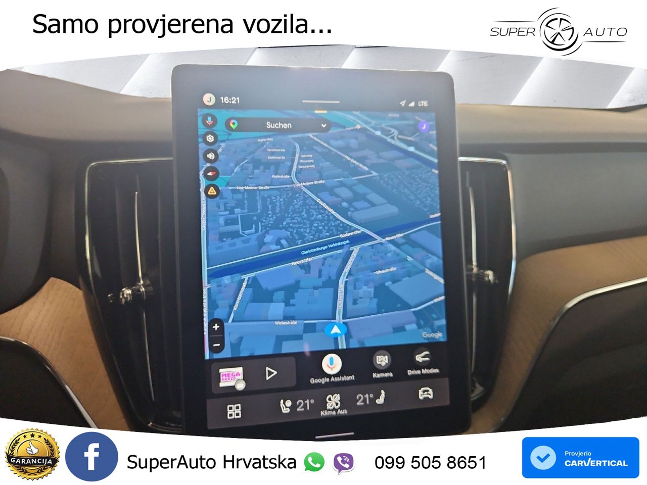 Volvo XC60 T6 AWD Geartronic ACC+HEAD+4xGR SJED+360+PANO