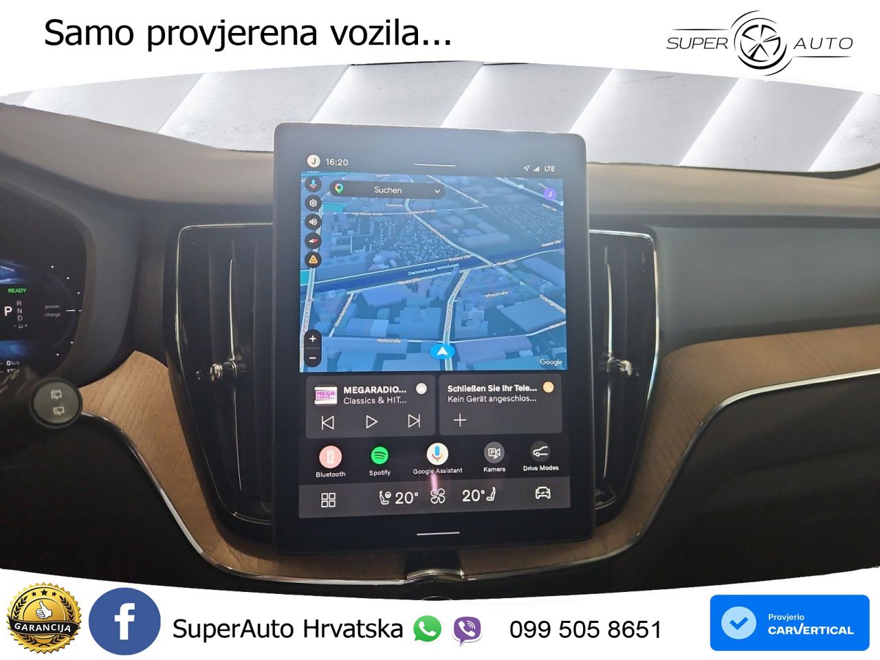 Volvo XC60 T6 AWD Geartronic ACC+HEAD+4xGR SJED+360+PANO