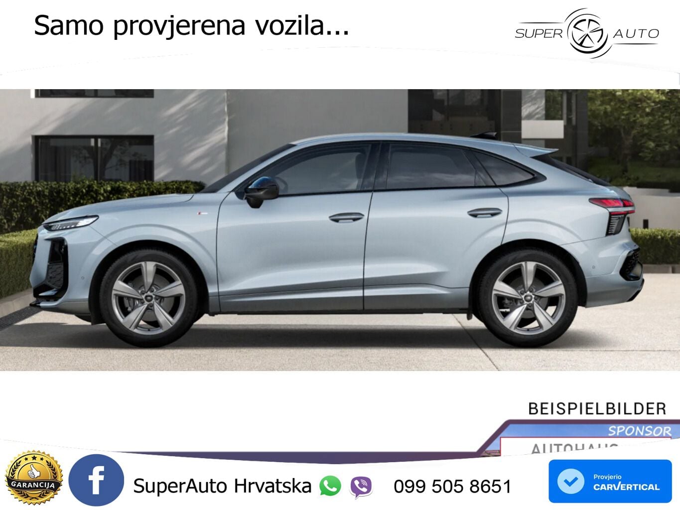 Audi Q3 Sportback 2.0 TDI (193 KS) quattro S tronic LED+GR SJED+ACC