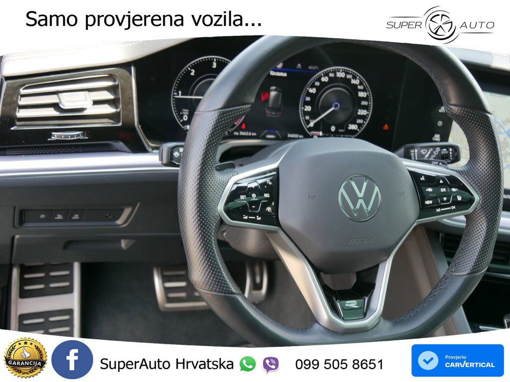 Volkswagen Touareg 3.0 V6 TDI (286 KS) 4MOTION Tiptronic R-Line ZRAČNI+ACC+GR SJED+KAM+PANO