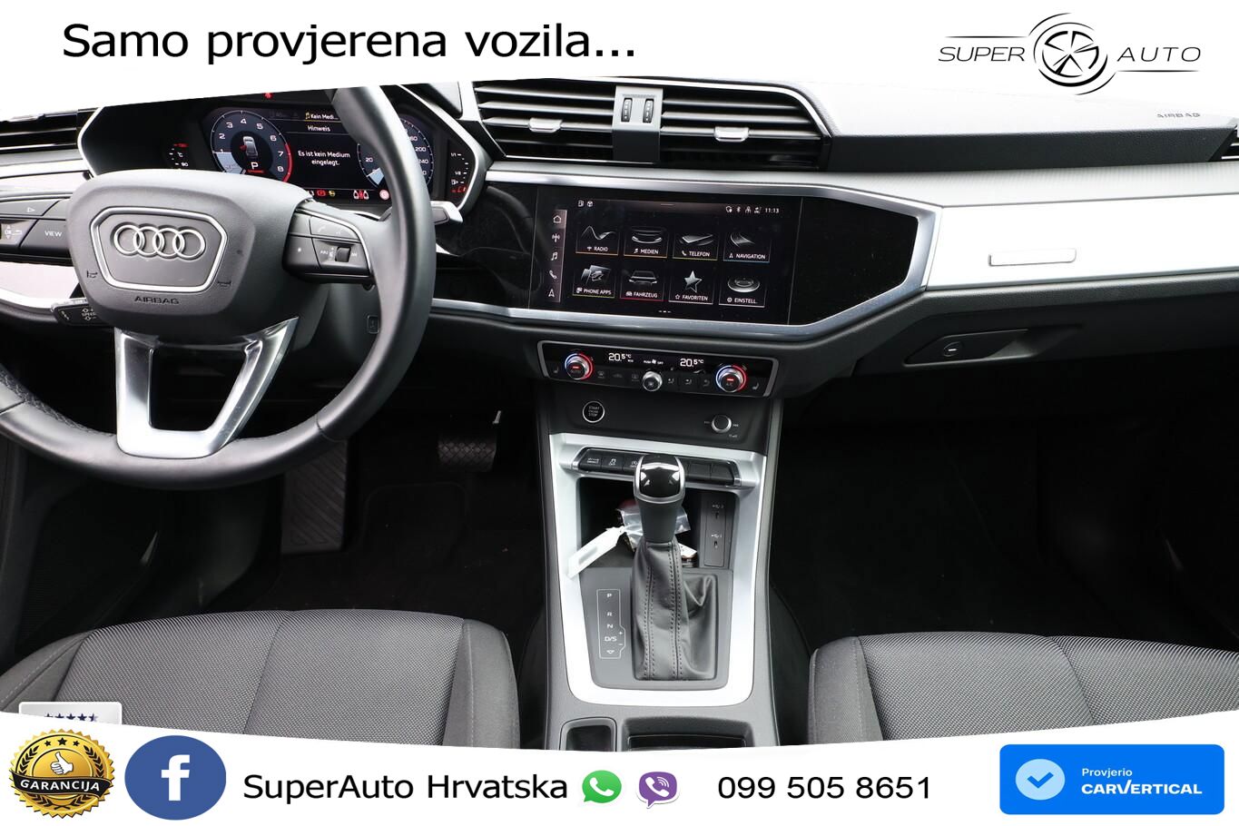 Audi Q3 II Sportback 35 TFSI (150 KS) S tronic LED+GR SJED+ACC