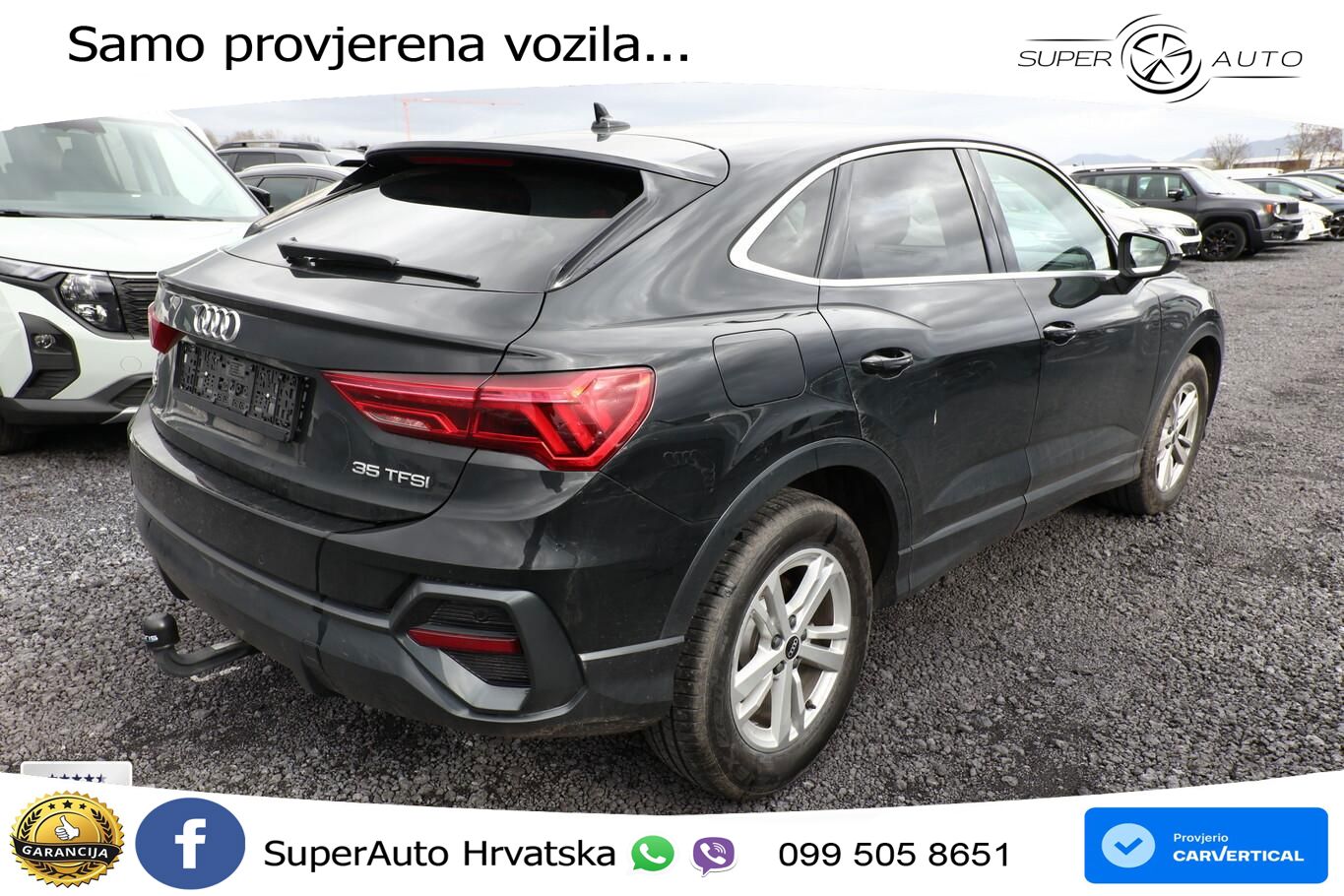 Audi Q3 II Sportback 35 TFSI (150 KS) S tronic LED+GR SJED+ACC