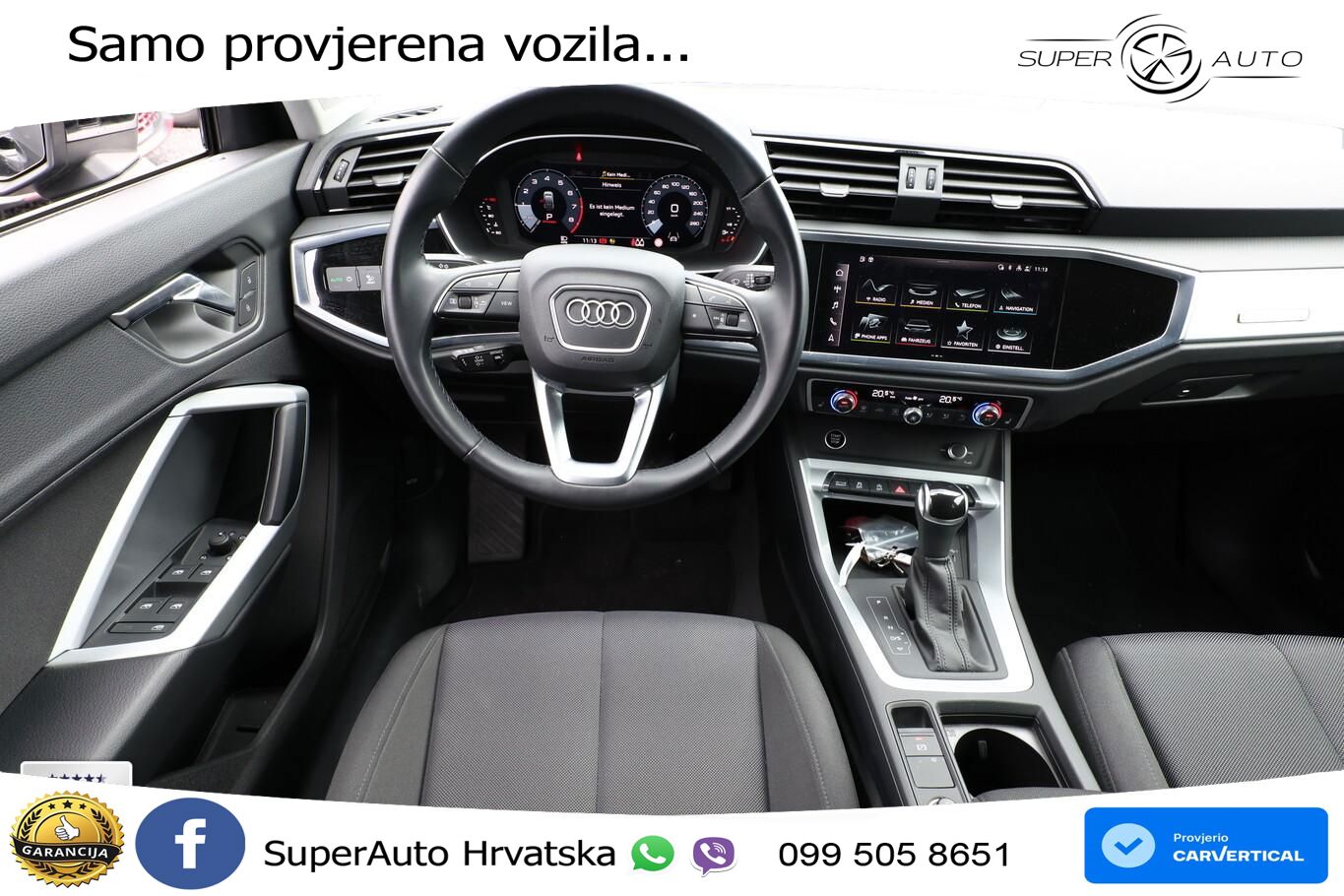 Audi Q3 II Sportback 35 TFSI (150 KS) S tronic LED+GR SJED+ACC