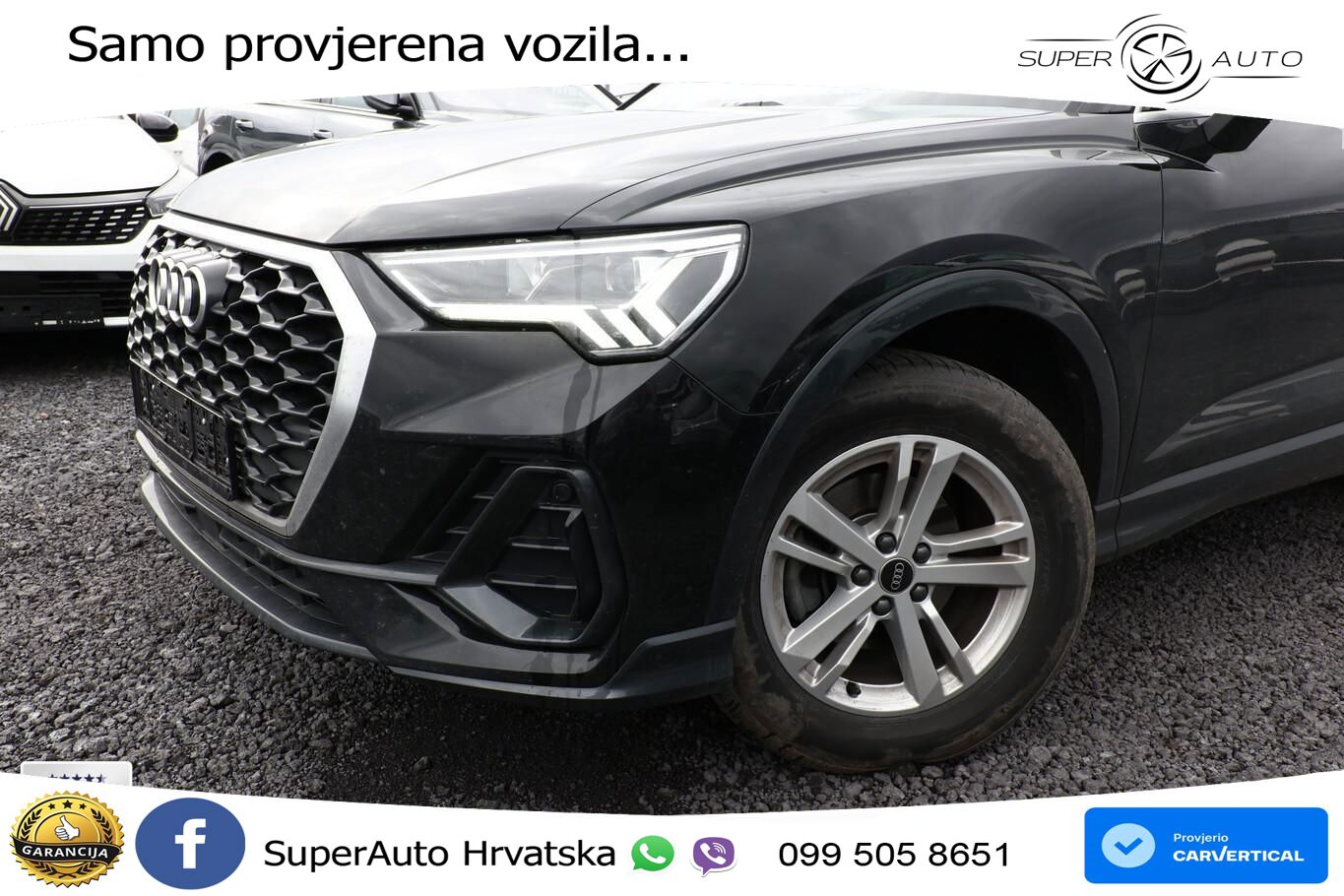 Audi Q3 II Sportback 35 TFSI (150 KS) S tronic LED+GR SJED+ACC