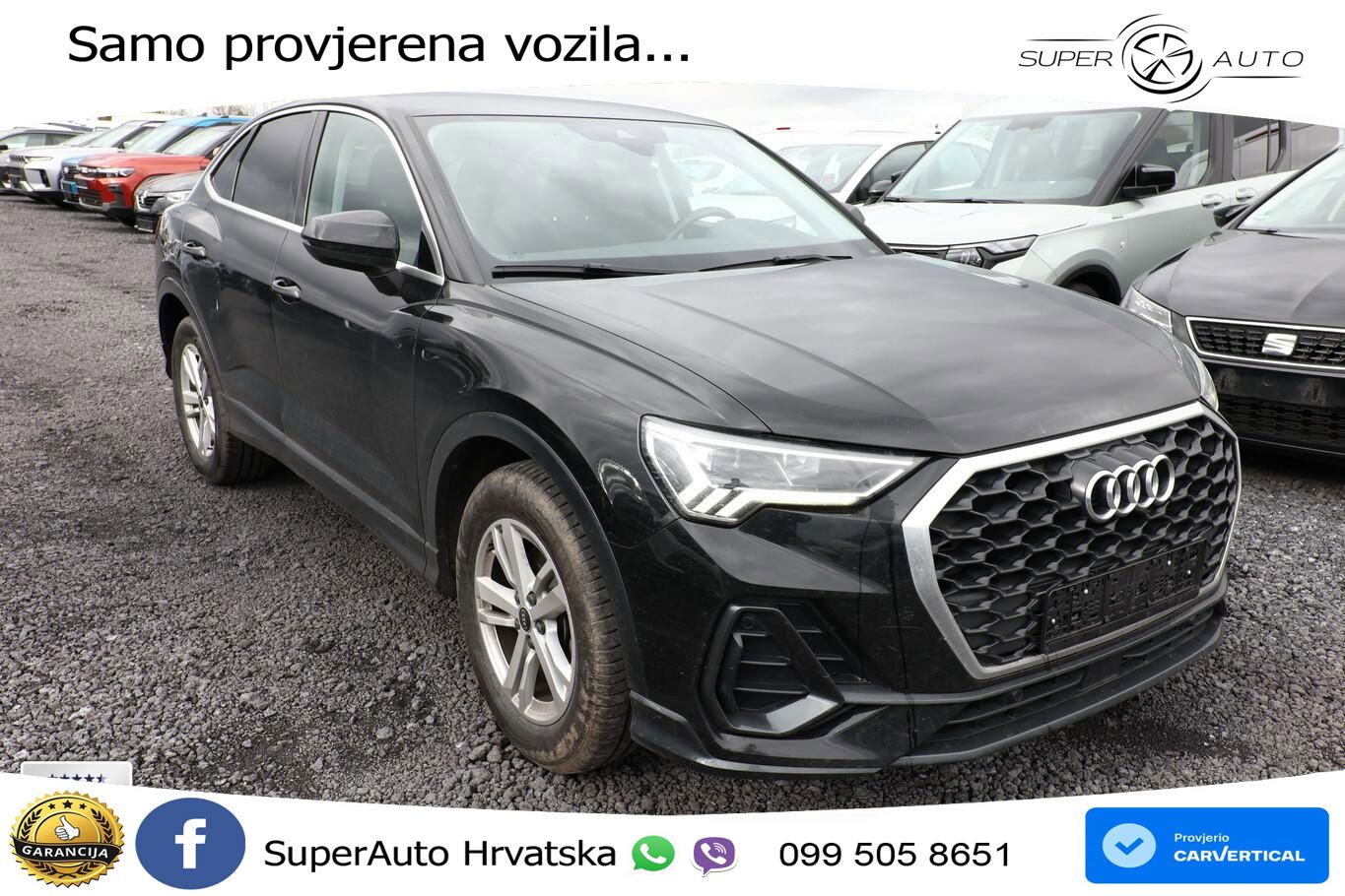 Audi Q3 II Sportback 35 TFSI (150 KS) S tronic LED+GR SJED+ACC